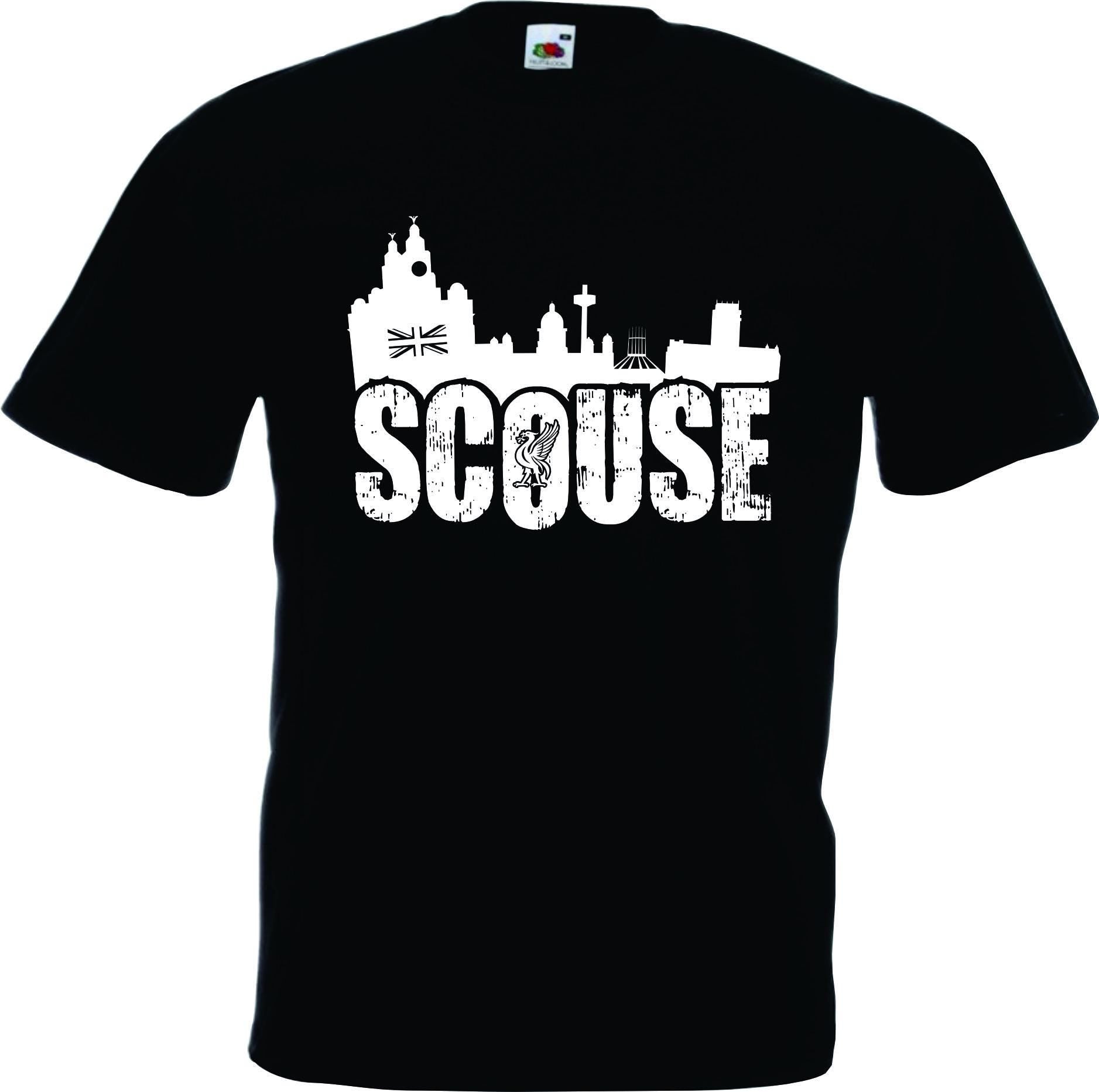 Liverpool Mens T Shirt Scouse Football Fan Tee Gift For Him Match Day Top S - XXXXXL