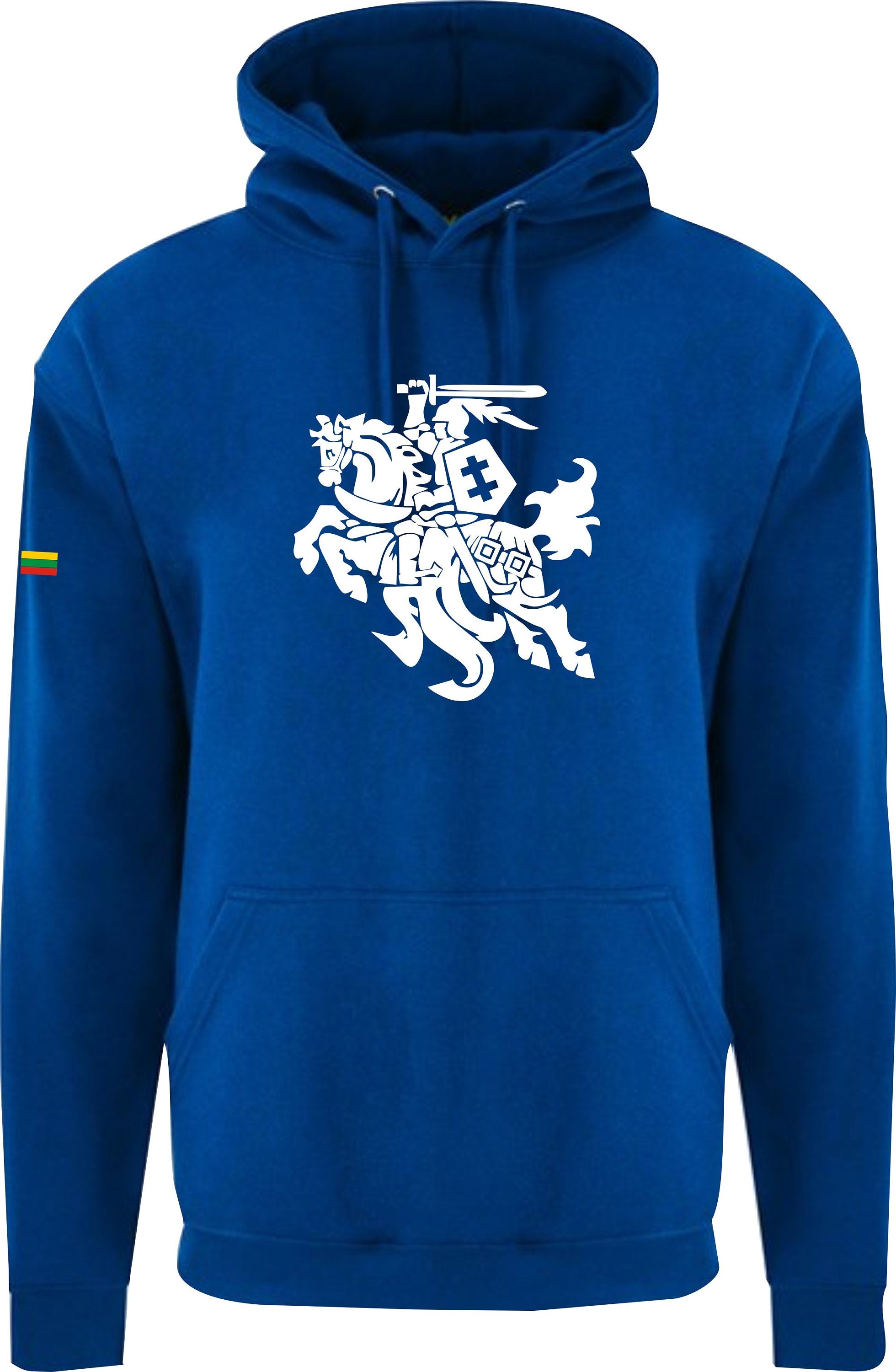 Lietuva Lithuanian style myliu lietuva vytis Lithuania Unisex Hoodie Jumper
