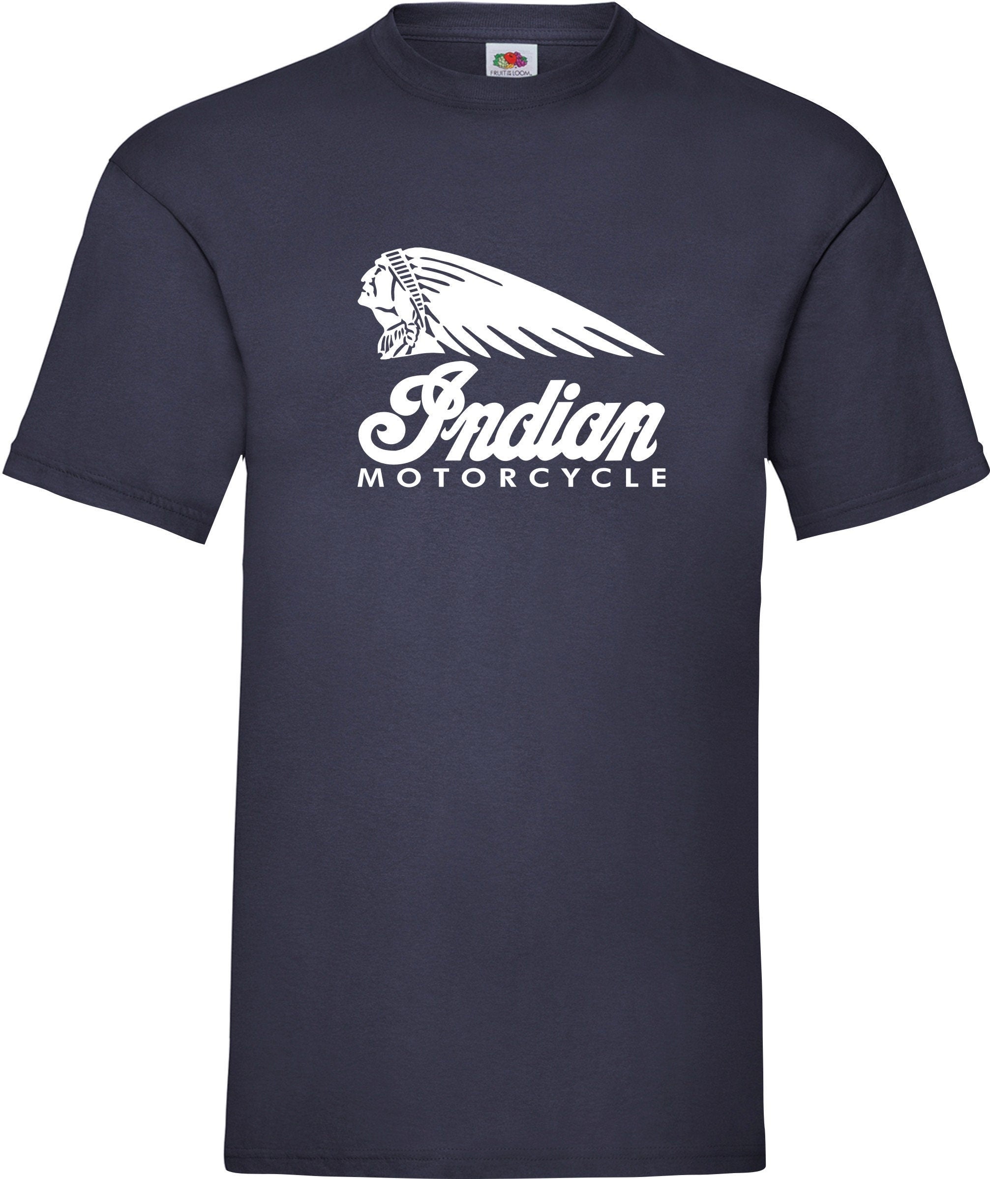 Indian Motorcycle Mens /Unisex Classic Motorbike Chopper Biker Bike T shirt Top Vintage