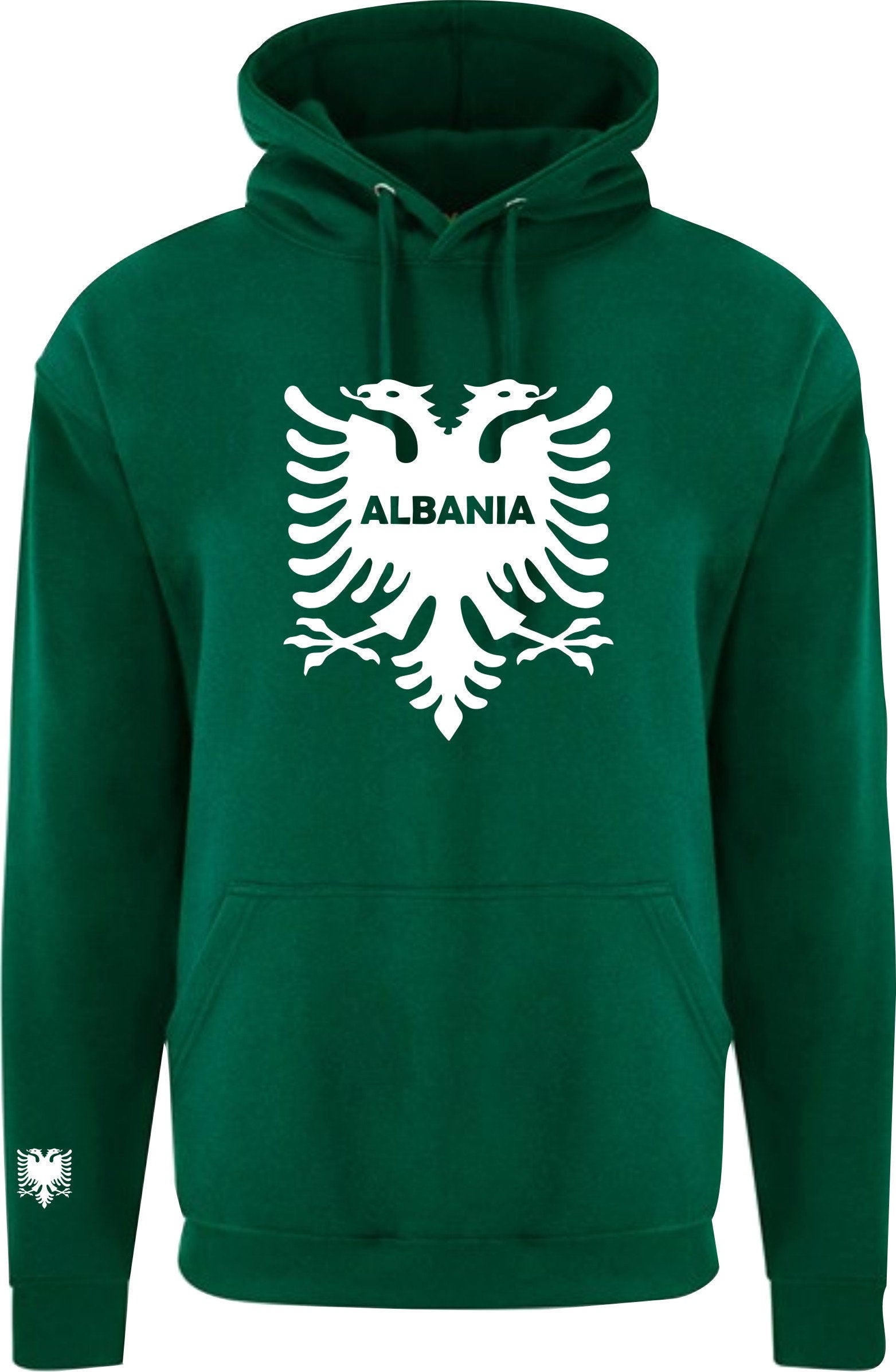 Albania Hoodie Albanian style double-headed eagle Albanian flag Unisex  Hooded Jumper