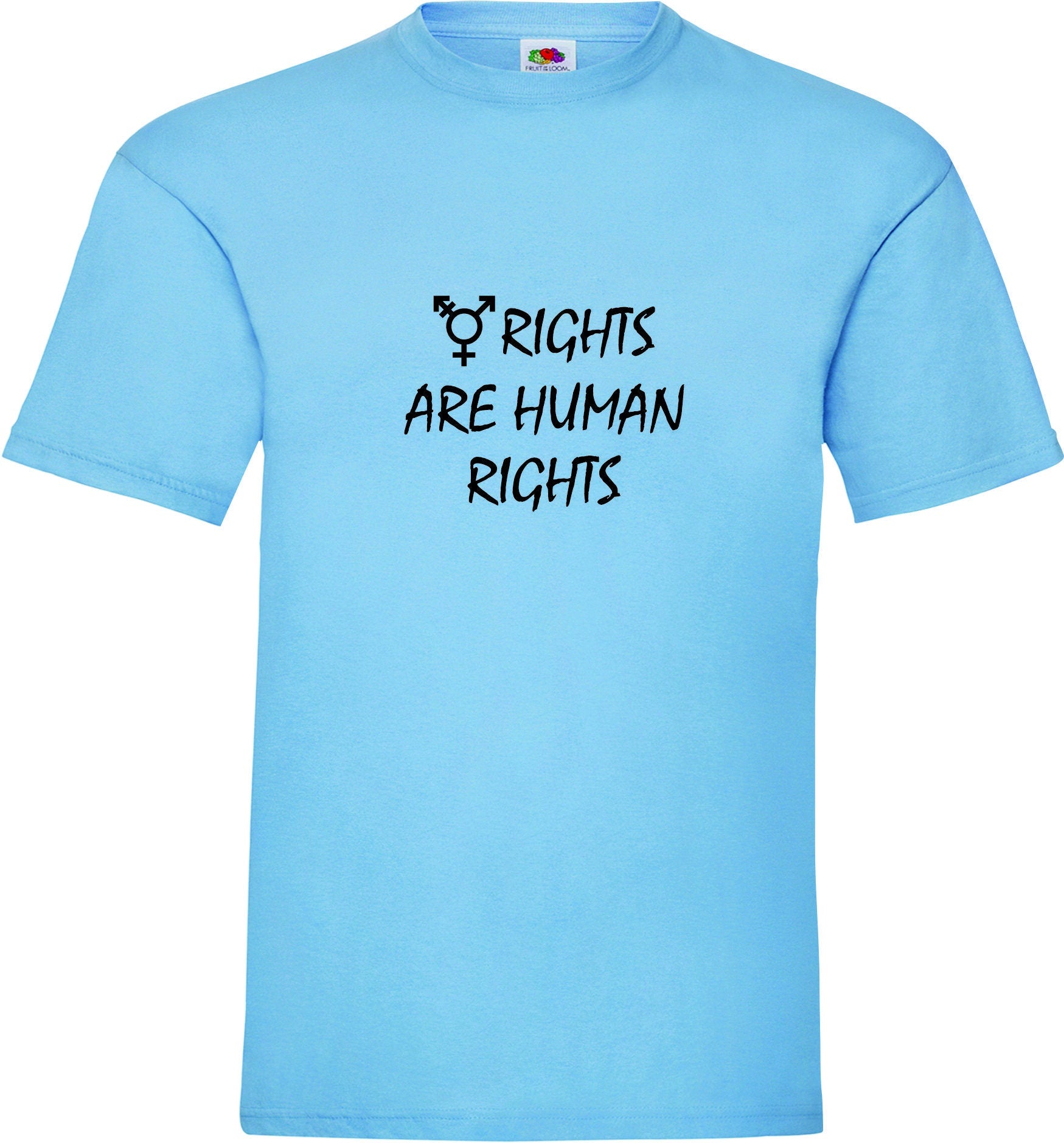 Trans Rights are Human Rights Unisex LGBT Pride Gay Trans  T shirt Top
