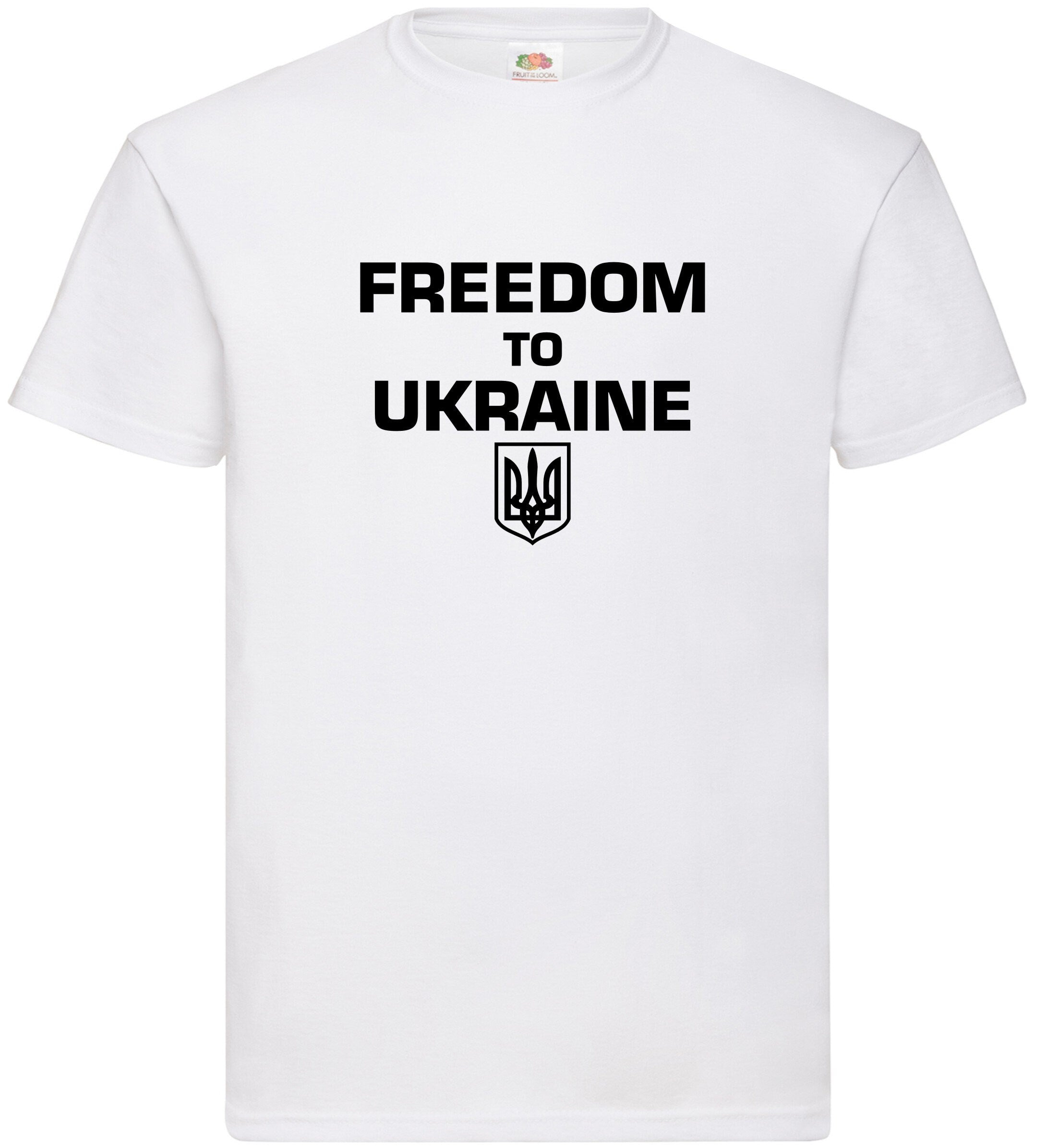FREEDOM TO UKRAINE tee Ukrayina style Україна Unisex Top Patriotic t shirt