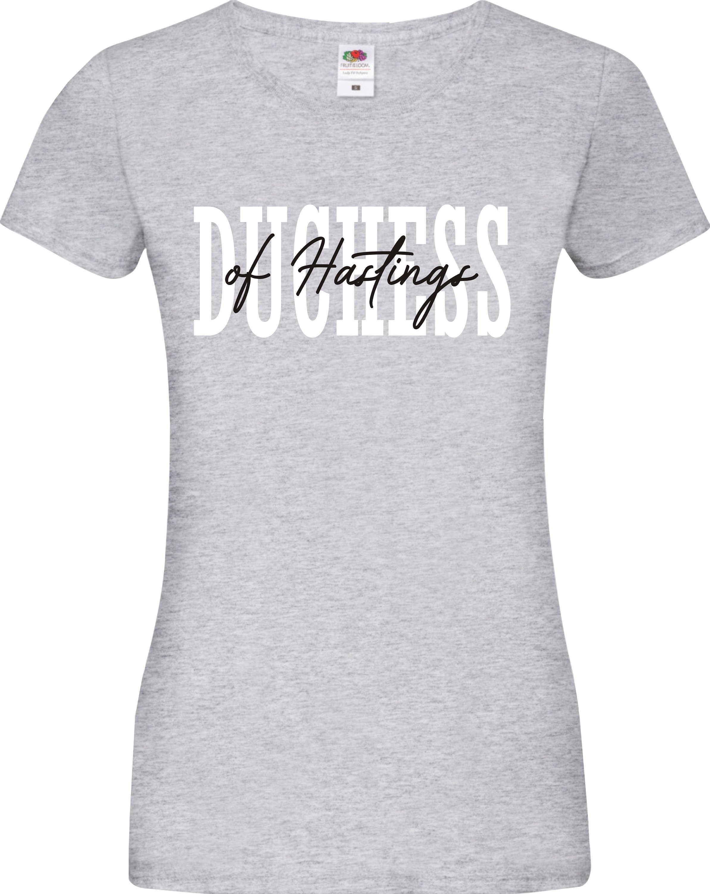 Duchess of Hastings printed ladyfit t-shirt Bridgerton, Duke and Duchess, Daphne and Simon