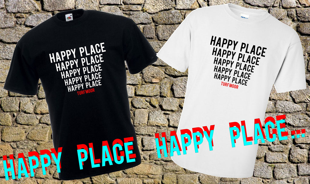 Happy place personalized t-shirt gift unisex