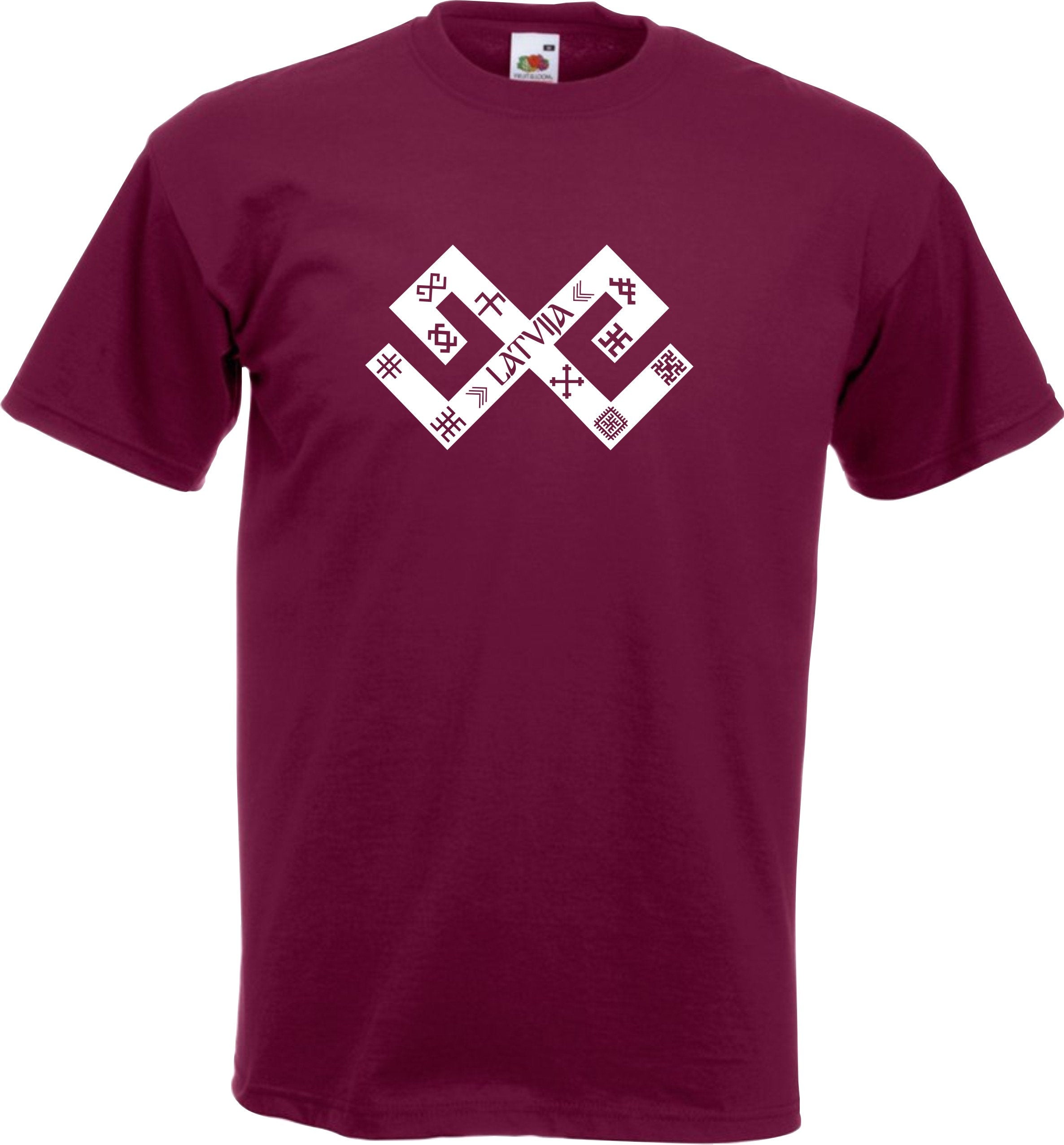 Latvia Jumis symbol print t-shirt, Latvija, Latvian style, Dāvana t-krekls