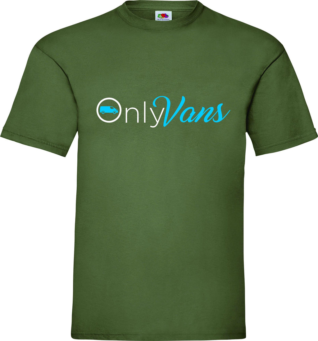 Only Vans T shirt Novelty Funny Car Automotive Unisex Adults tee top Van Life