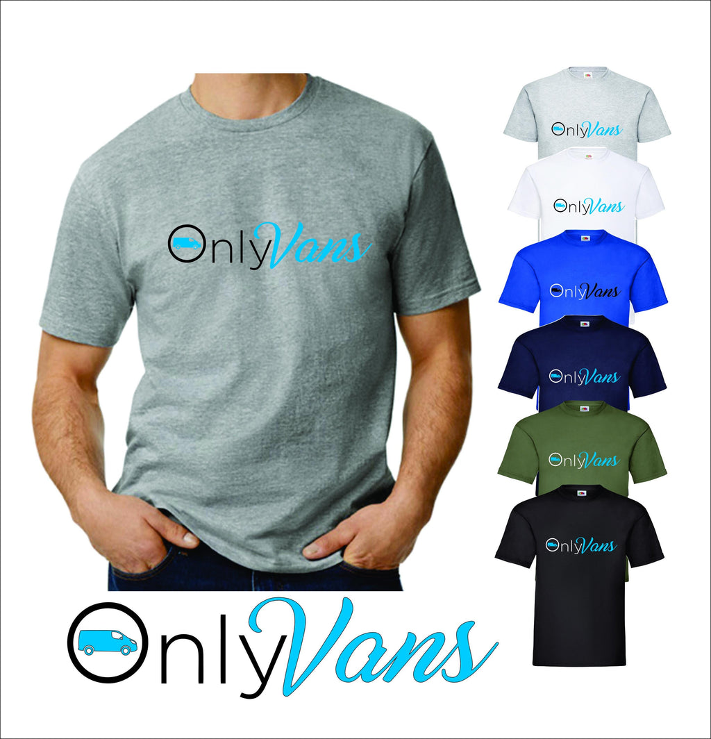 Only Vans T shirt Novelty Funny Car Automotive Unisex Adults tee top Van Life