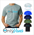 Only Vans T shirt Novelty Funny Car Automotive Unisex Adults tee top Van Life