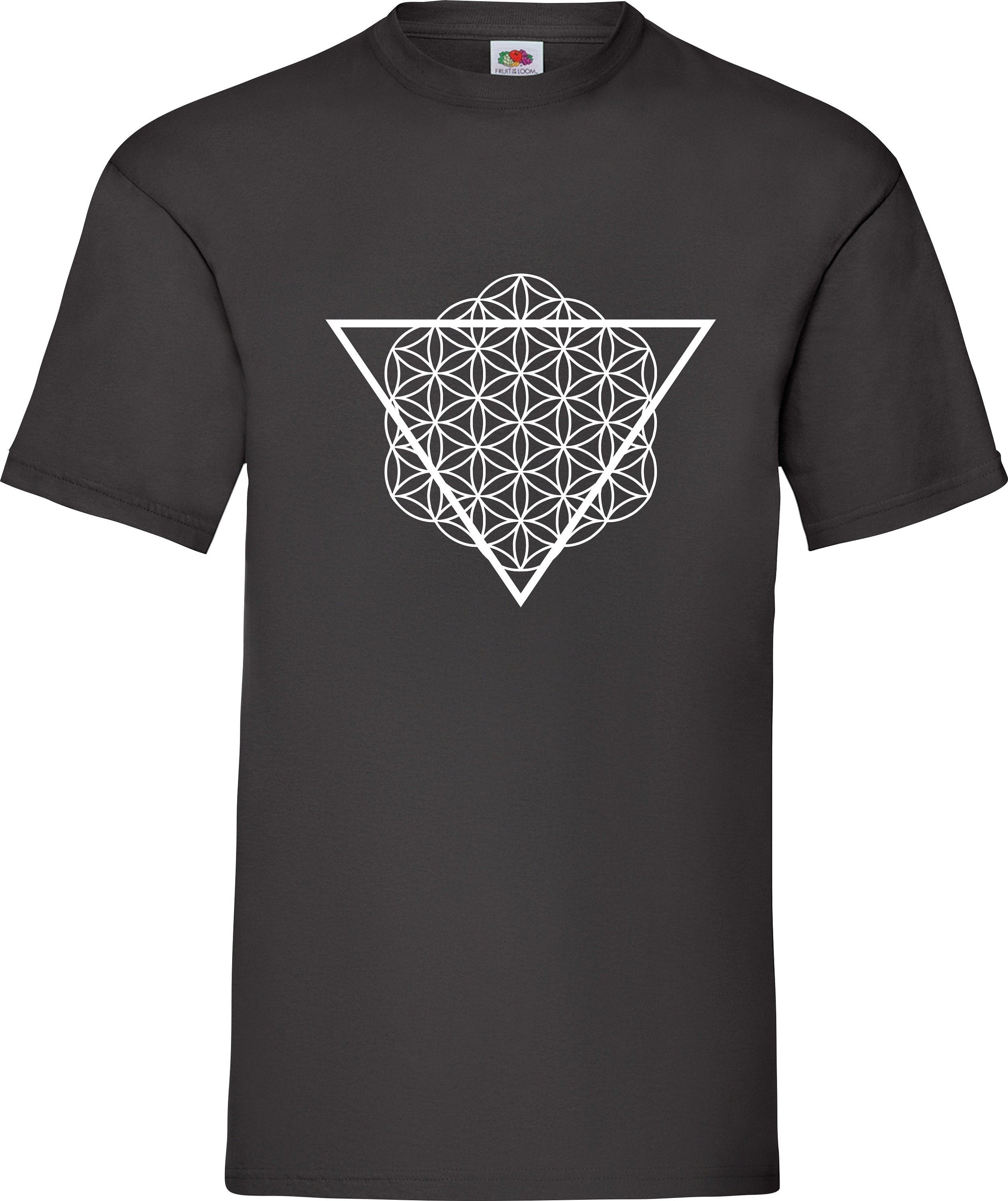 Flower Of Life T shirt Geometrical Shapes New Top Unisex gift present t shirt top tee