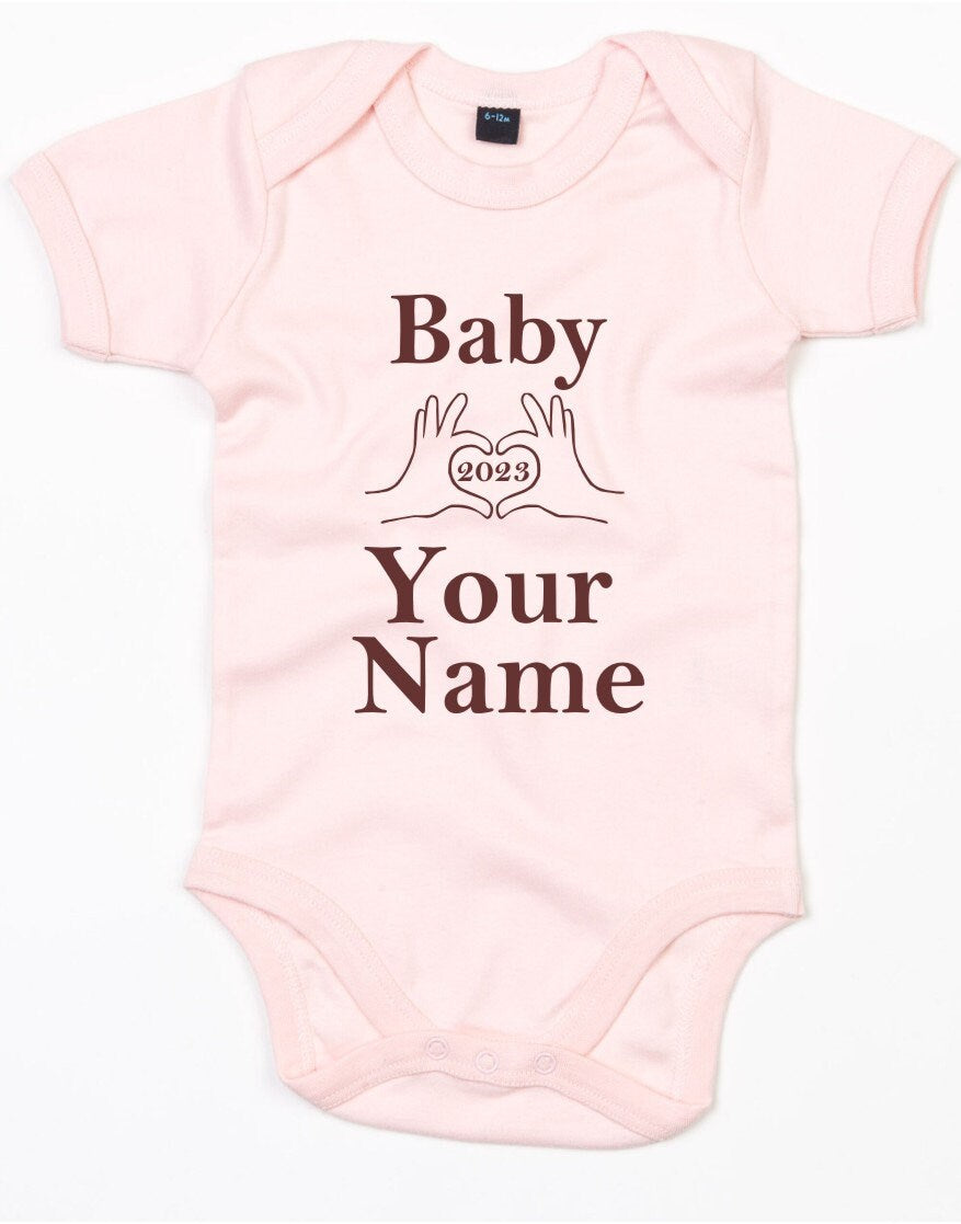 Baby 2023 Bodysuit Babybugz Baby unisex printed 10 colours Baby born New Mum gift