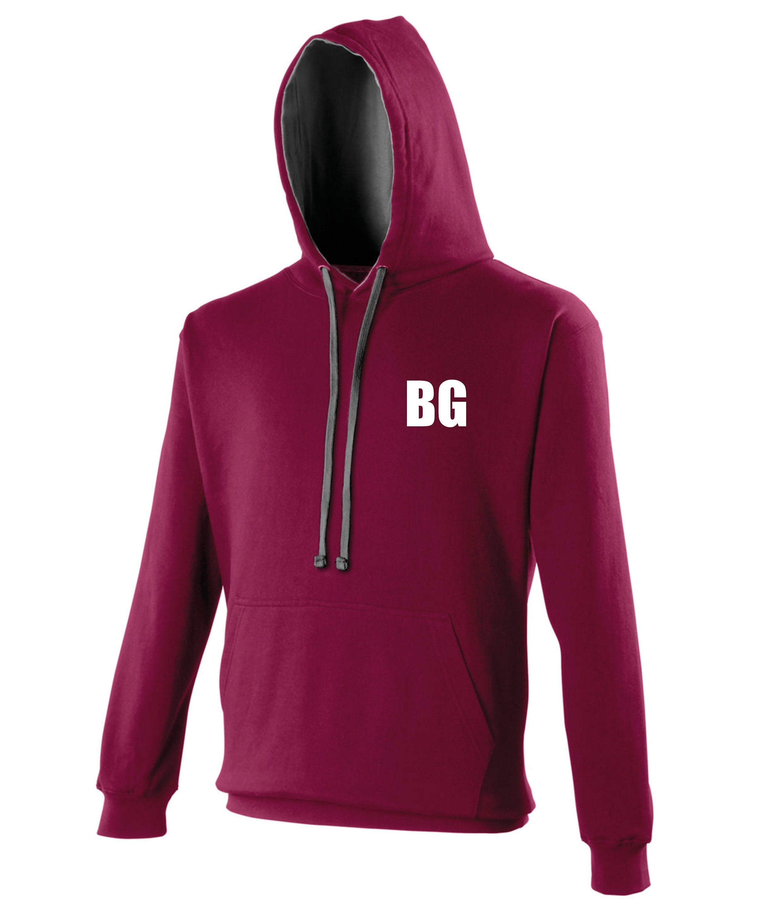 Men and Women  Your own Custom Initials Varsity  Hoodie - Multicolors Unisex Gift