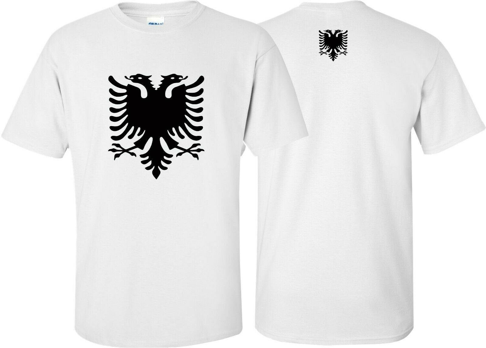 Albania t shirt Albanian style double-headed eagle Albanian flag Tee Top S-XXXL