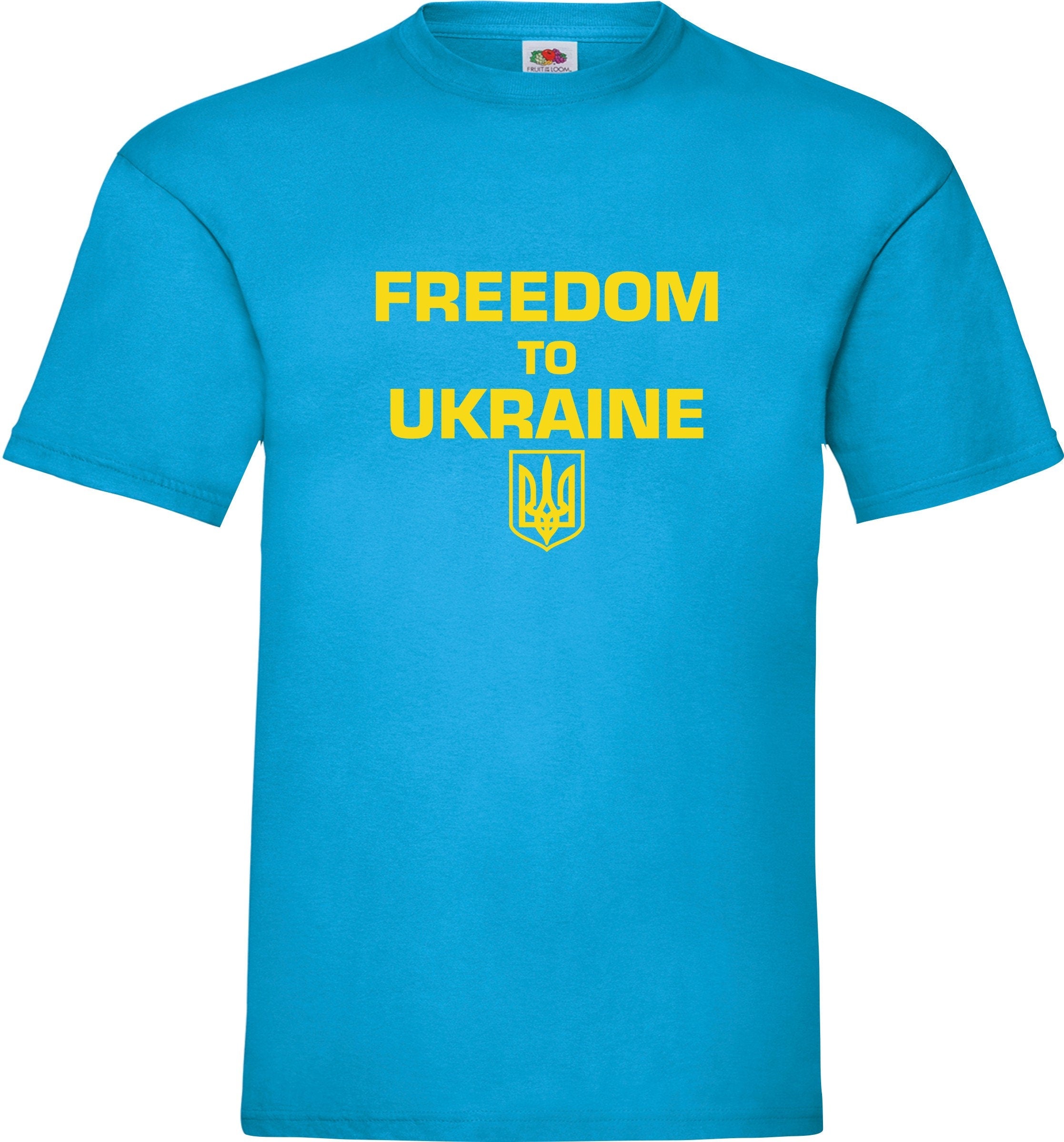 FREEDOM TO UKRAINE tee Ukrayina style Україна Unisex Top Patriotic t shirt