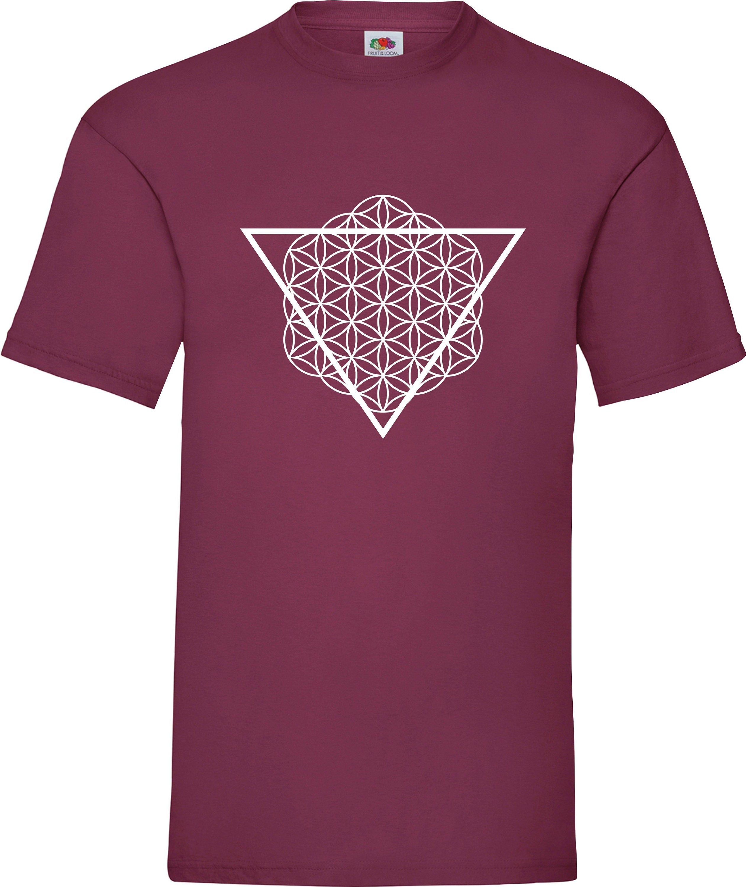 Flower Of Life T shirt Geometrical Shapes New Top Unisex gift present t shirt top tee