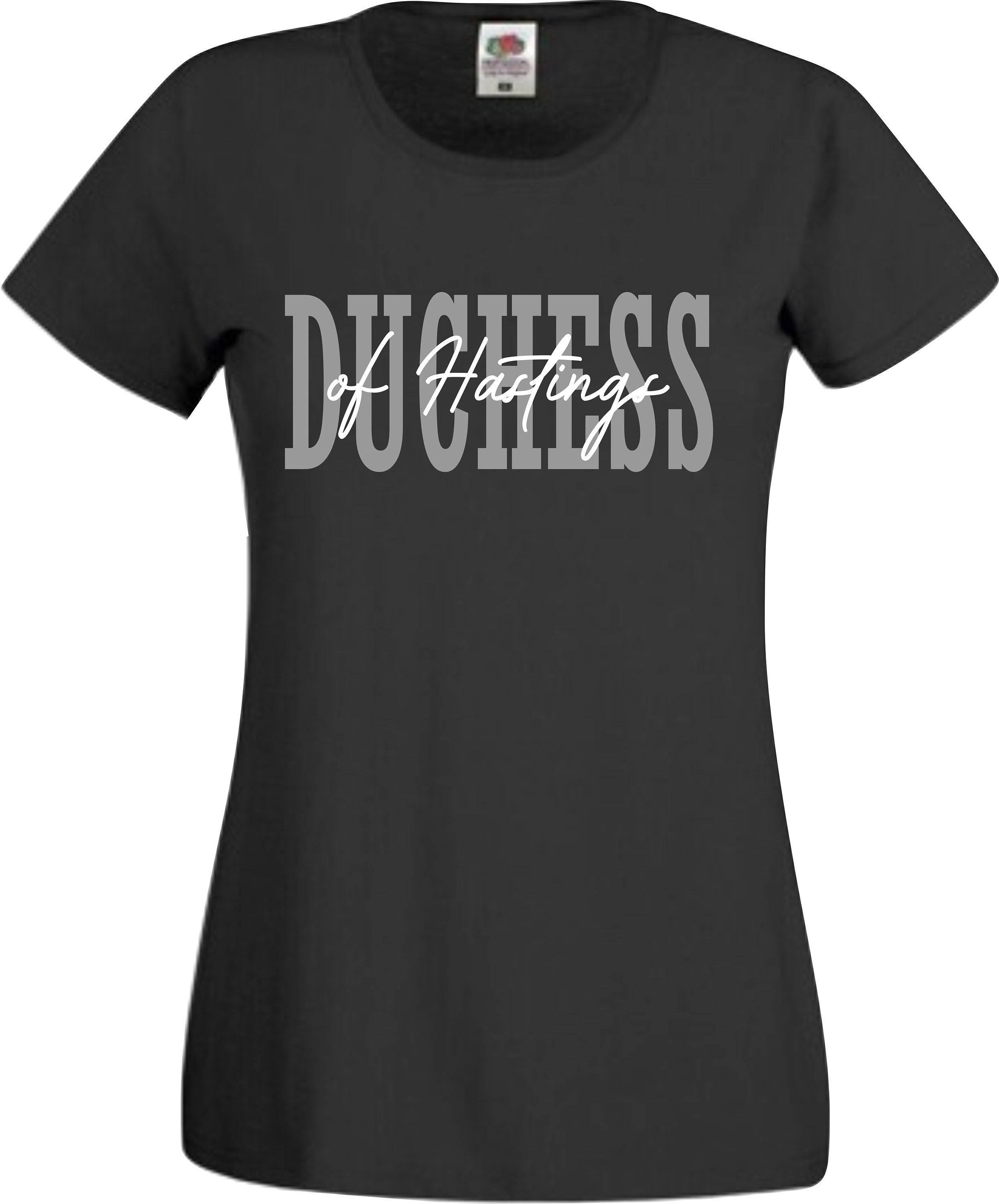 Duchess of Hastings printed ladyfit t-shirt Bridgerton, Duke and Duchess, Daphne and Simon