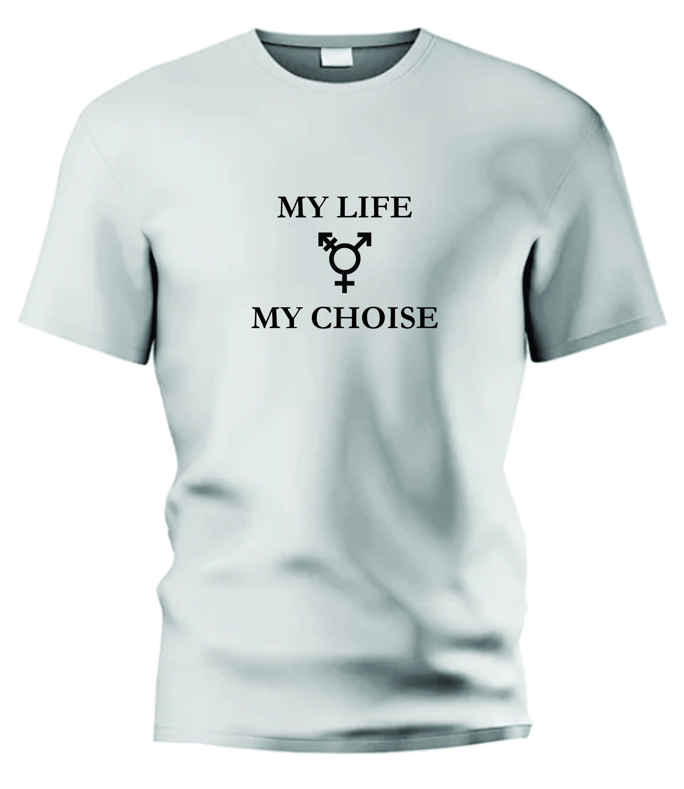 My Life my choise trans rights are human rights Unisex LGBT pride gay trans  t shirt top