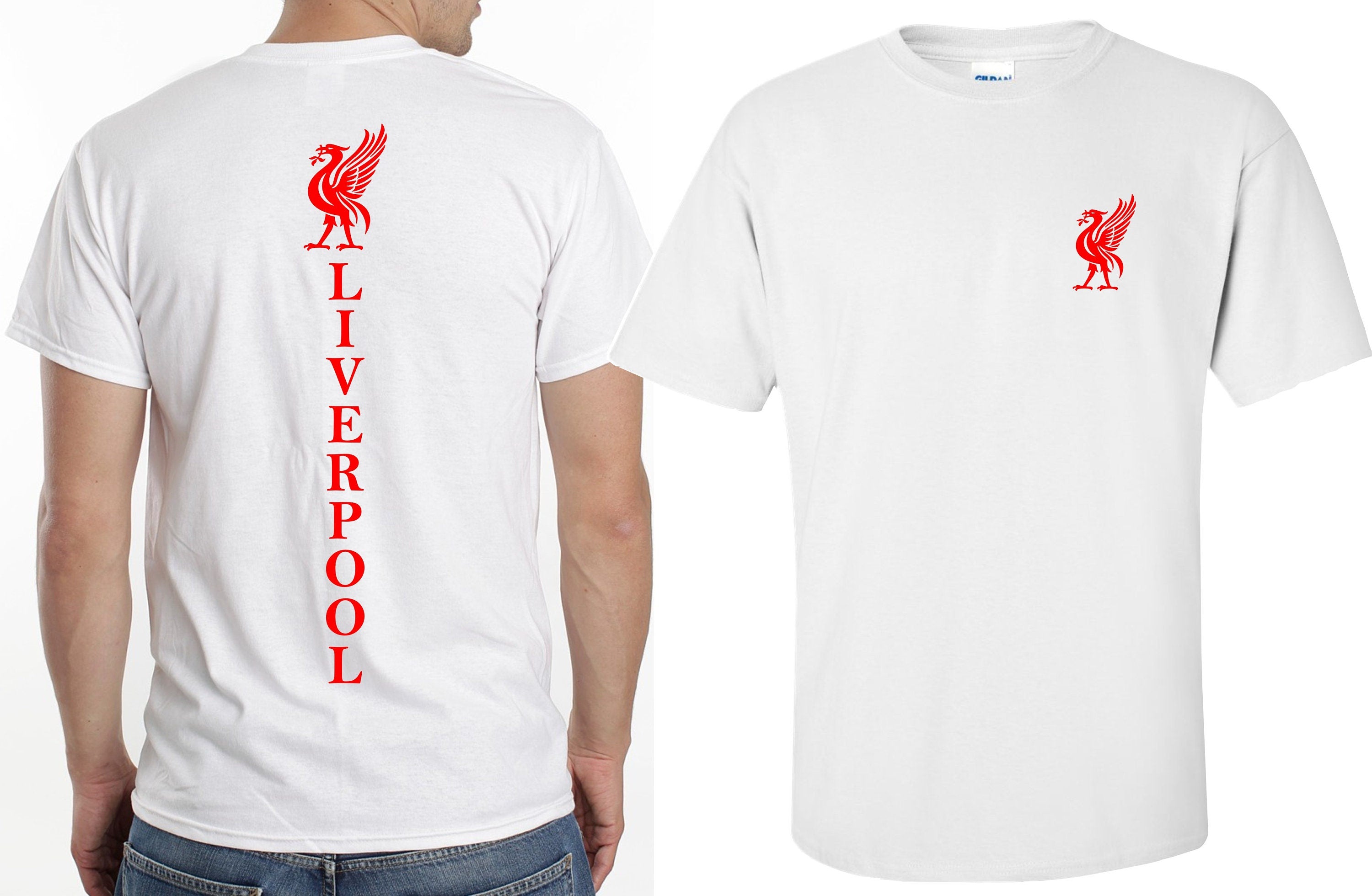 City of Liverpool printed Liver Bird Liverpool Unisex t-shirt Top