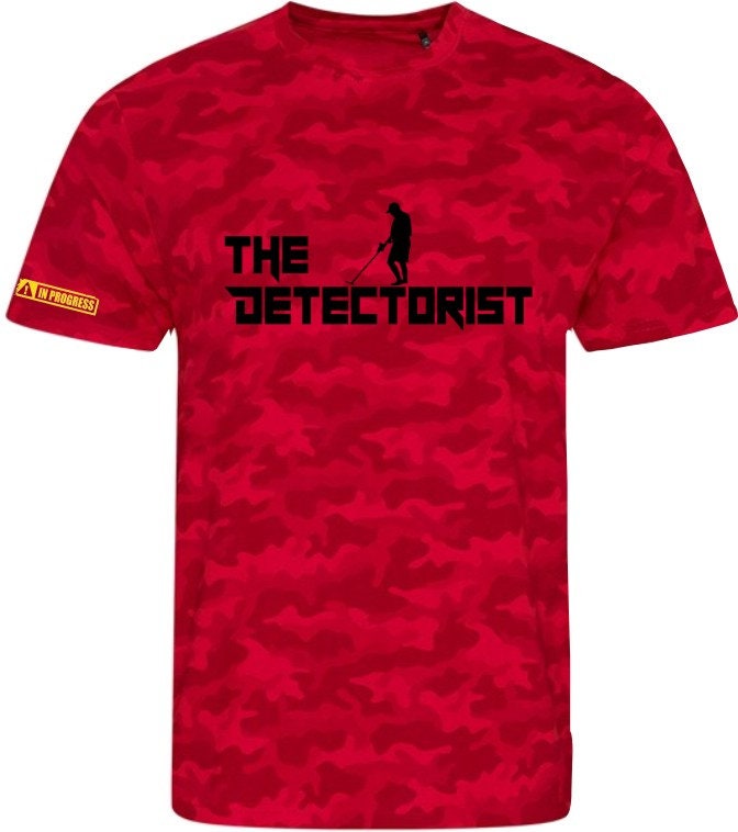 The Detectorist Searcher Metal Detecting Present Gift Hobbies unisex t shirt