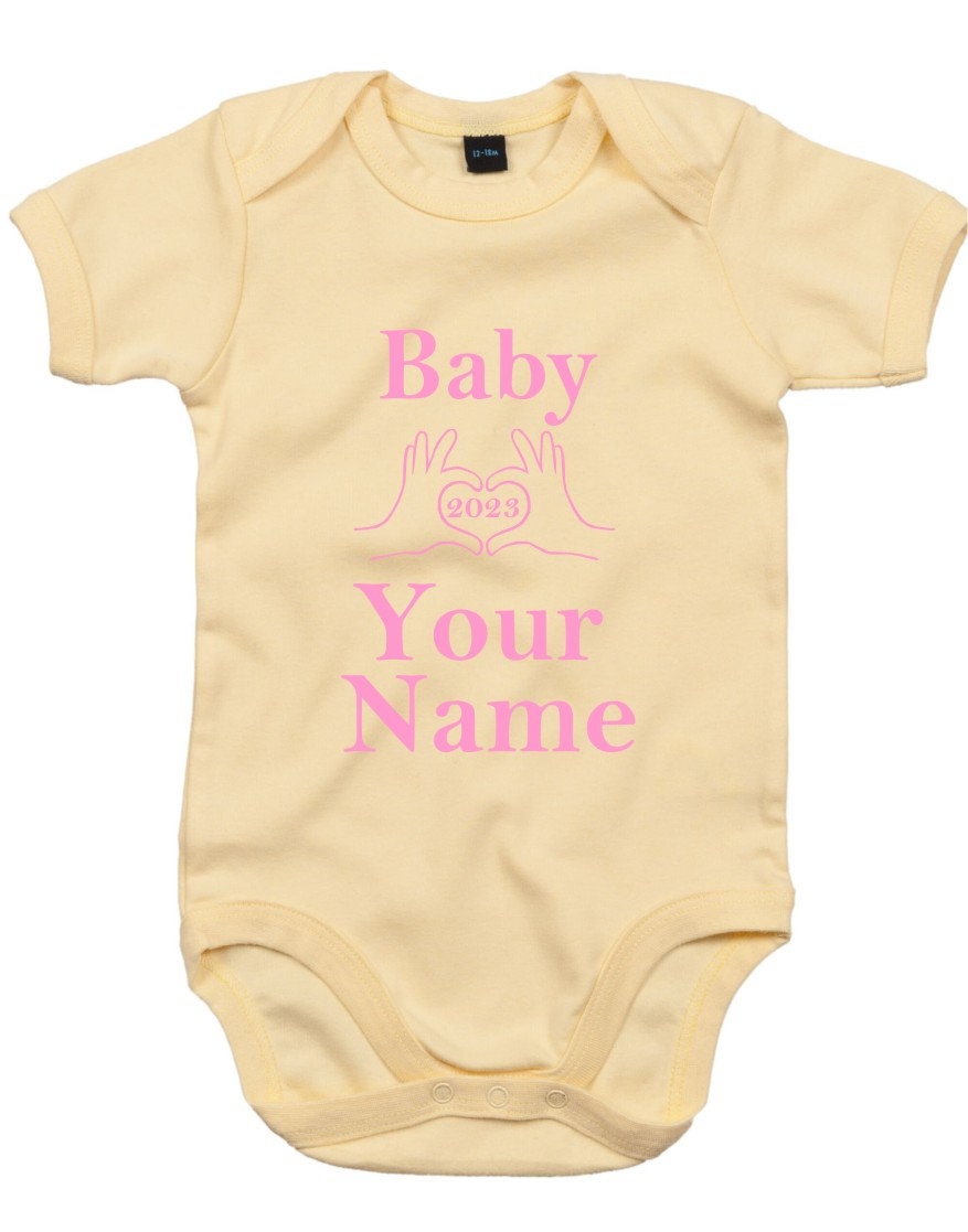 Baby 2023 Bodysuit Babybugz Baby unisex printed 10 colours Baby born New Mum gift