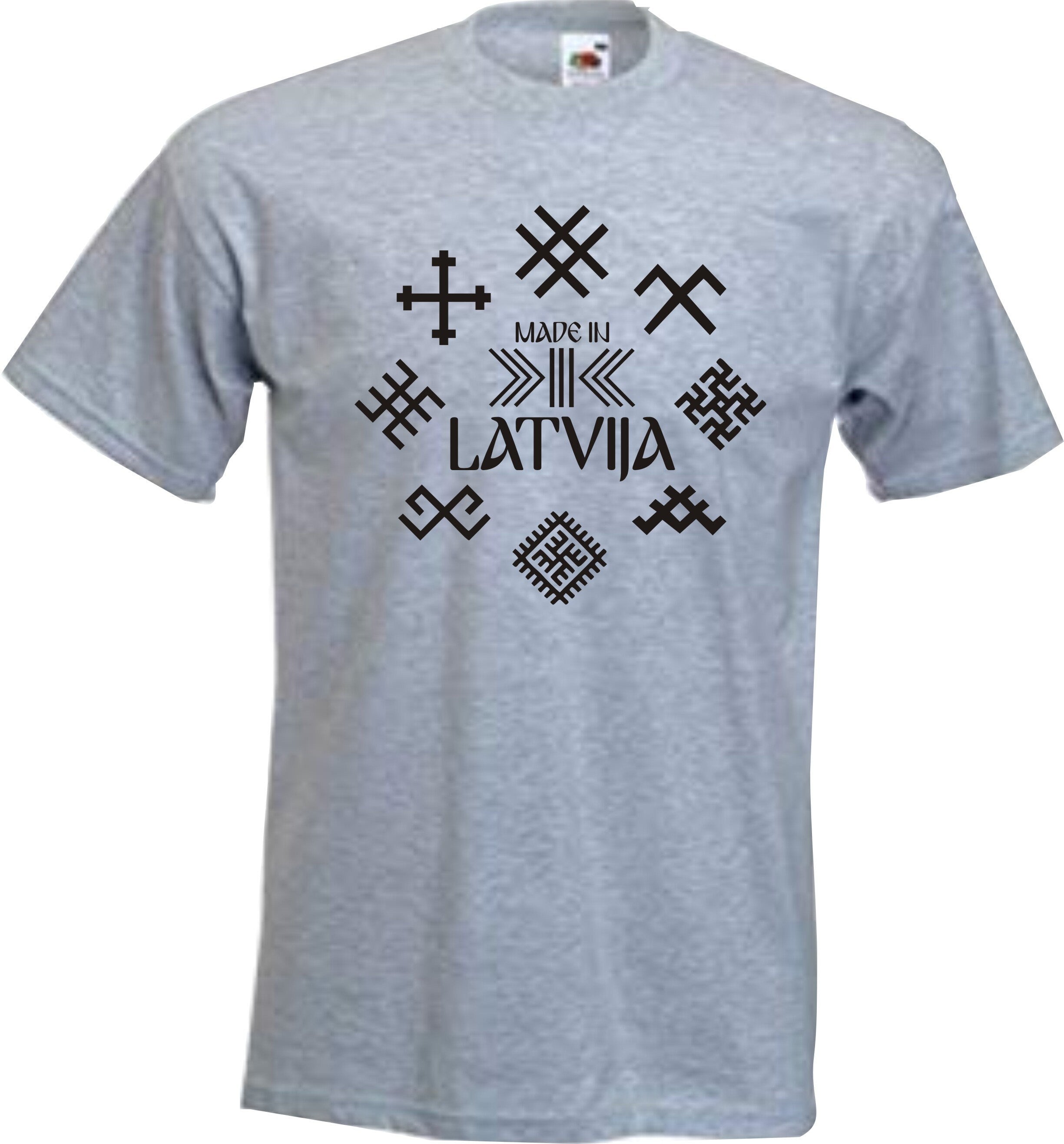Made in Latvija, Latvian style Gift Present Souvenir t shirt TOP, Latvija t-krekls dāvana