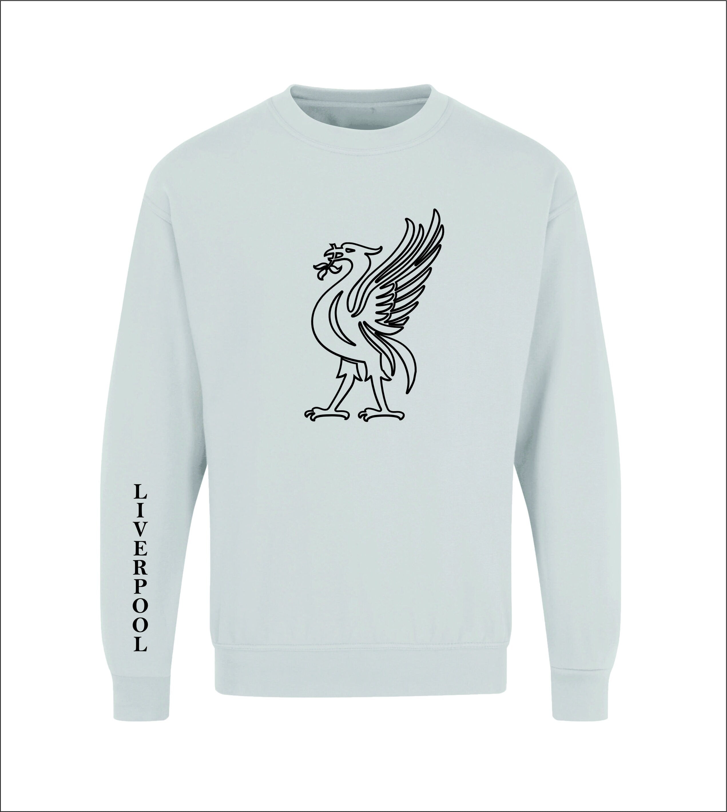 City of Liverpool printed Liver Bird Liverpool Unisex Sweatshirt Mens Woman Unisex Jumper XS - XXXXXL sweatshirt jumper