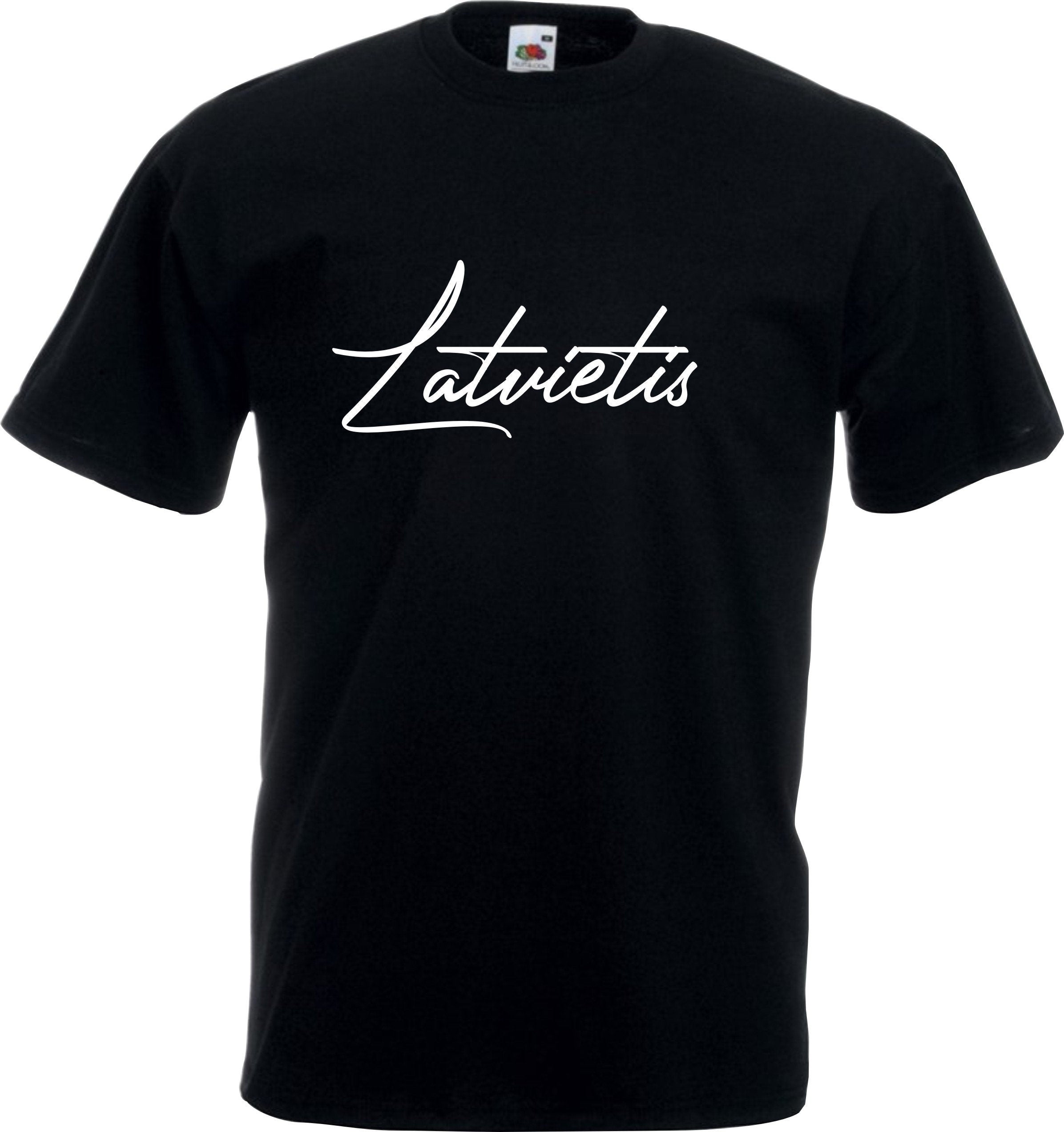 Latvietis printed t-shirt Latvian Mens Patriotic Dāvana Latvija t krekls