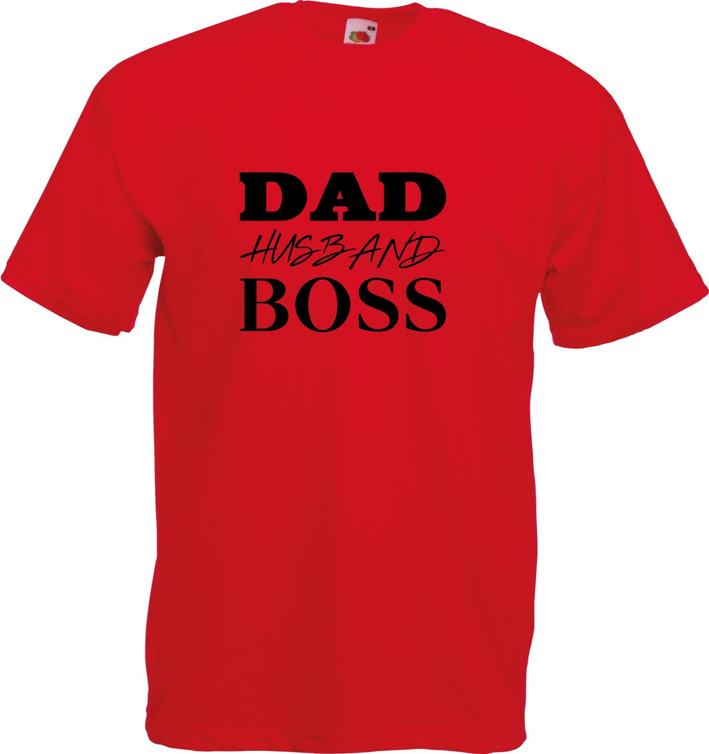 Dad Husband Boss Father Day Birthday Gift for Dad T SHIRT