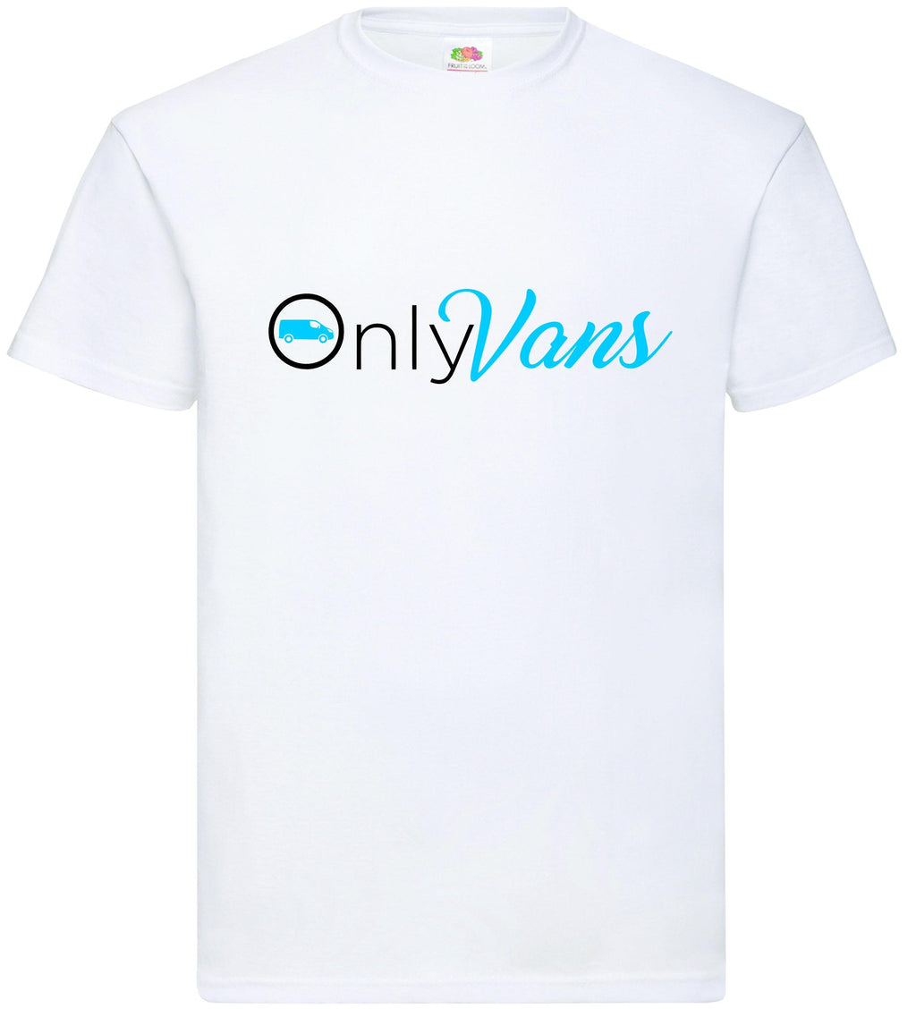 Only Vans T shirt Novelty Funny Car Automotive Unisex Adults tee top Van Life