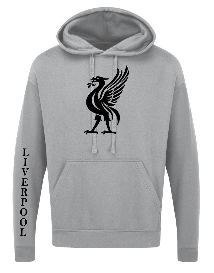City of Liverpool printed Liver Bird Liverpool Unisex Hoodie Hoodies Mens Woman Unisex Hooded Jumper XS - XXXXXL