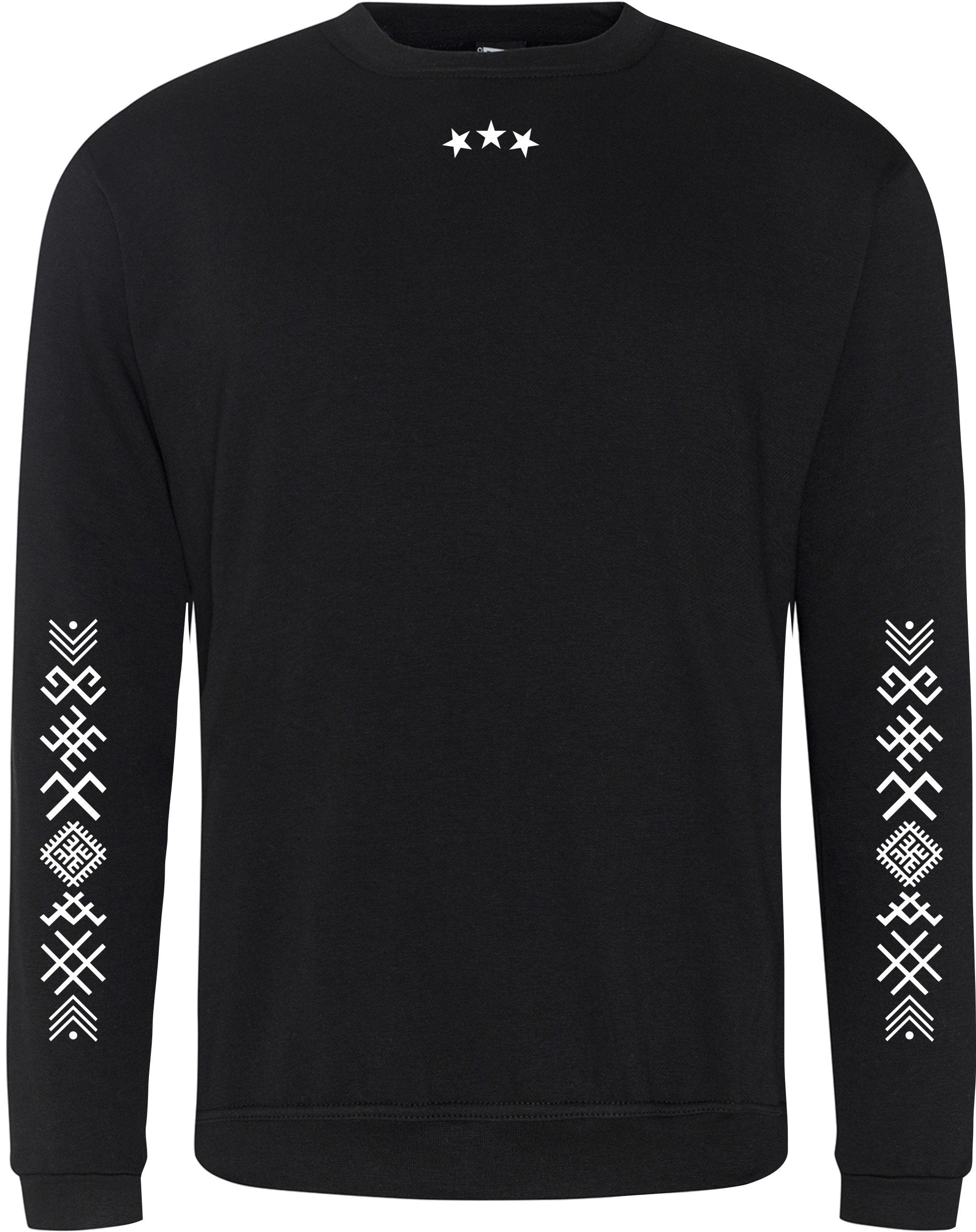 Latvija jumper Latvia symbol print on ornamenti jumis 3 zvaigznes Unisex Sweatshirt Gift Present S-XXXXXL