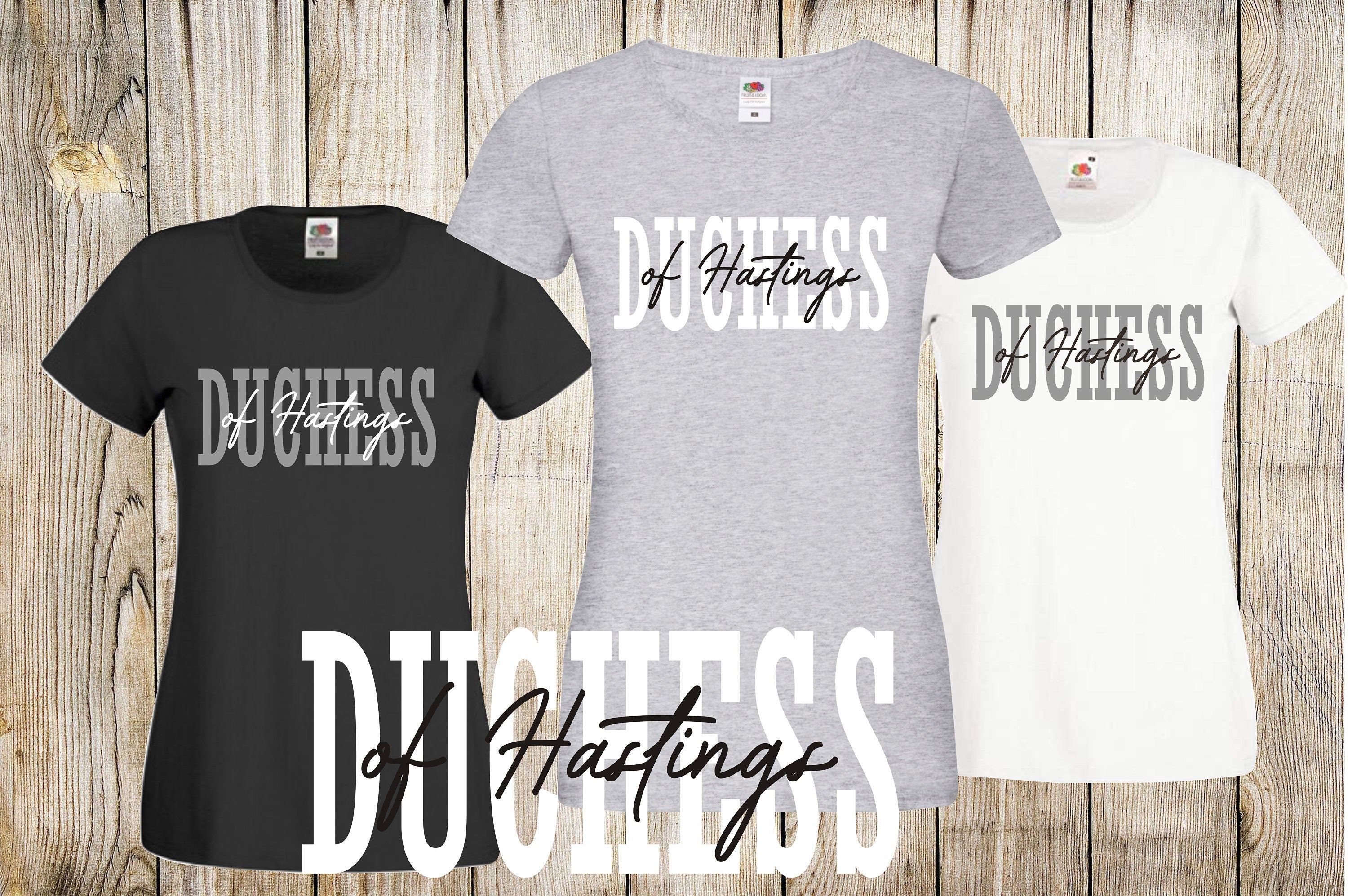 Duchess of Hastings printed ladyfit t-shirt Bridgerton, Duke and Duchess, Daphne and Simon