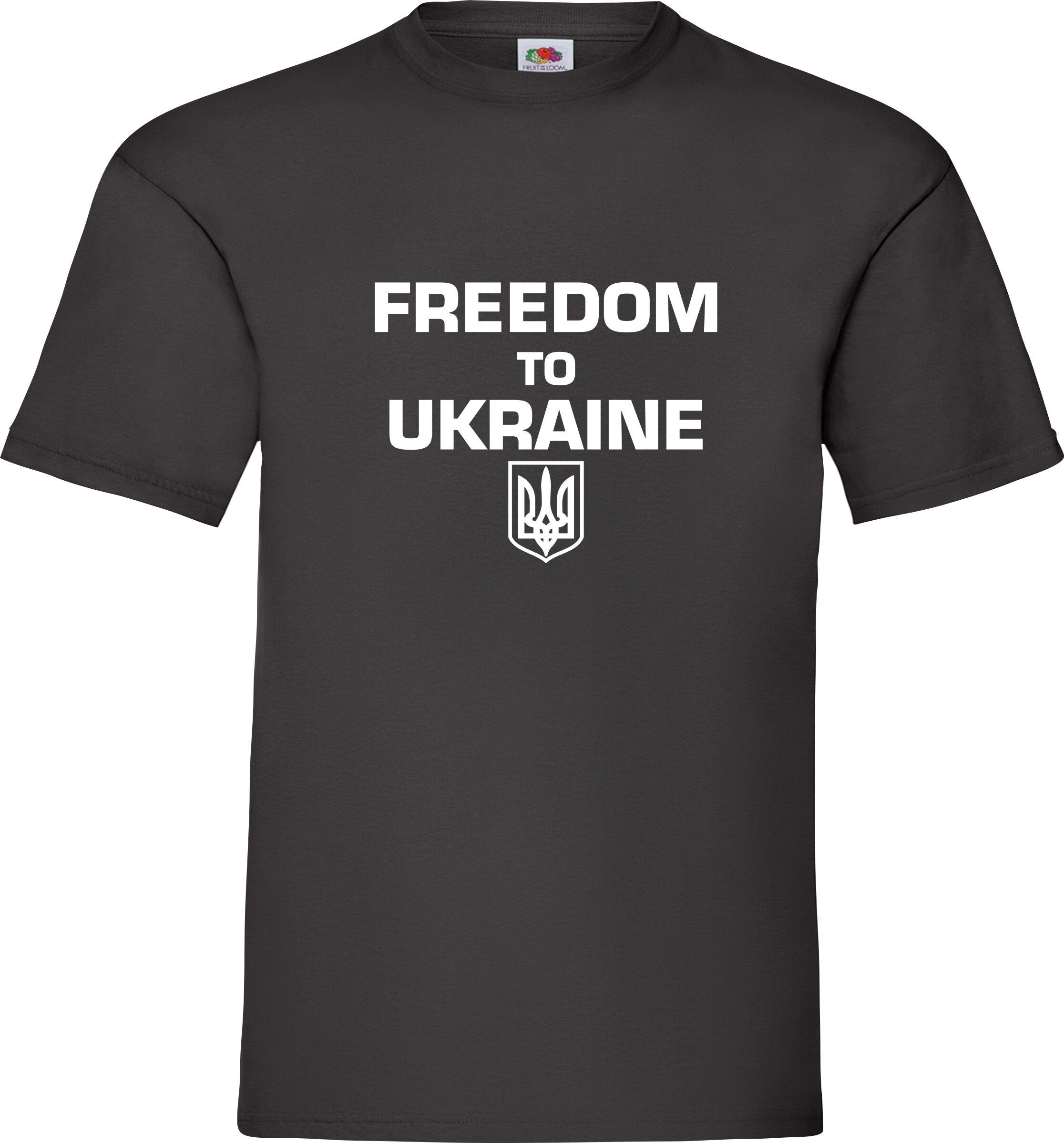 FREEDOM TO UKRAINE tee Ukrayina style Україна Unisex Top Patriotic t shirt