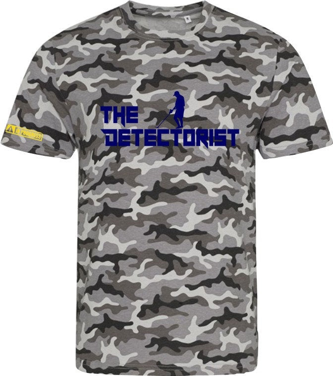 The Detectorist Searcher Metal Detecting Present Gift Hobbies unisex t shirt