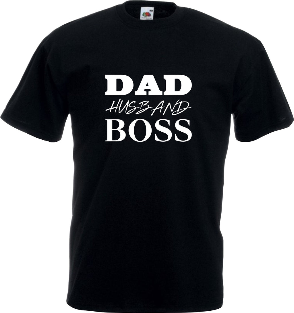 Dad Husband Boss Father Day Birthday Gift for Dad T SHIRT
