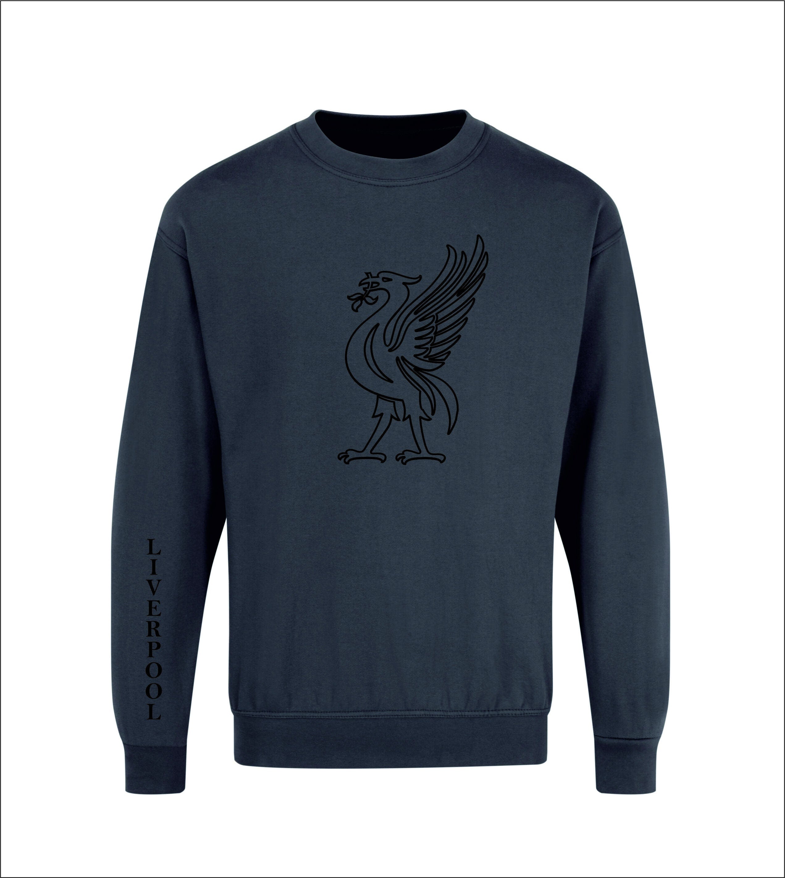 City of Liverpool printed Liver Bird Liverpool Unisex Sweatshirt Mens Woman Unisex Jumper XS - XXXXXL sweatshirt jumper