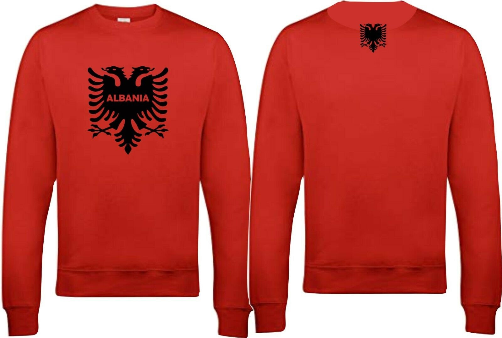 Albania jumper Albanian style double-headed eagle Albanian flag sweatshirt Top S-XXXXXL