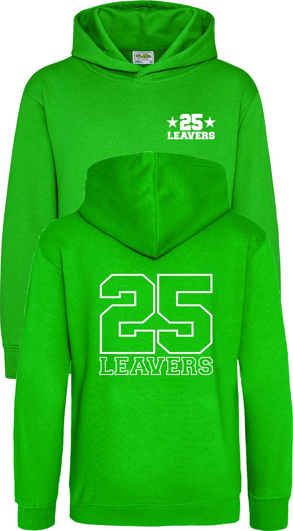 Leavers Hoodie Primary / High Schools, Colleges & Universities  Multicolours Unisex Leavers 2025 Kids and Adults sizes