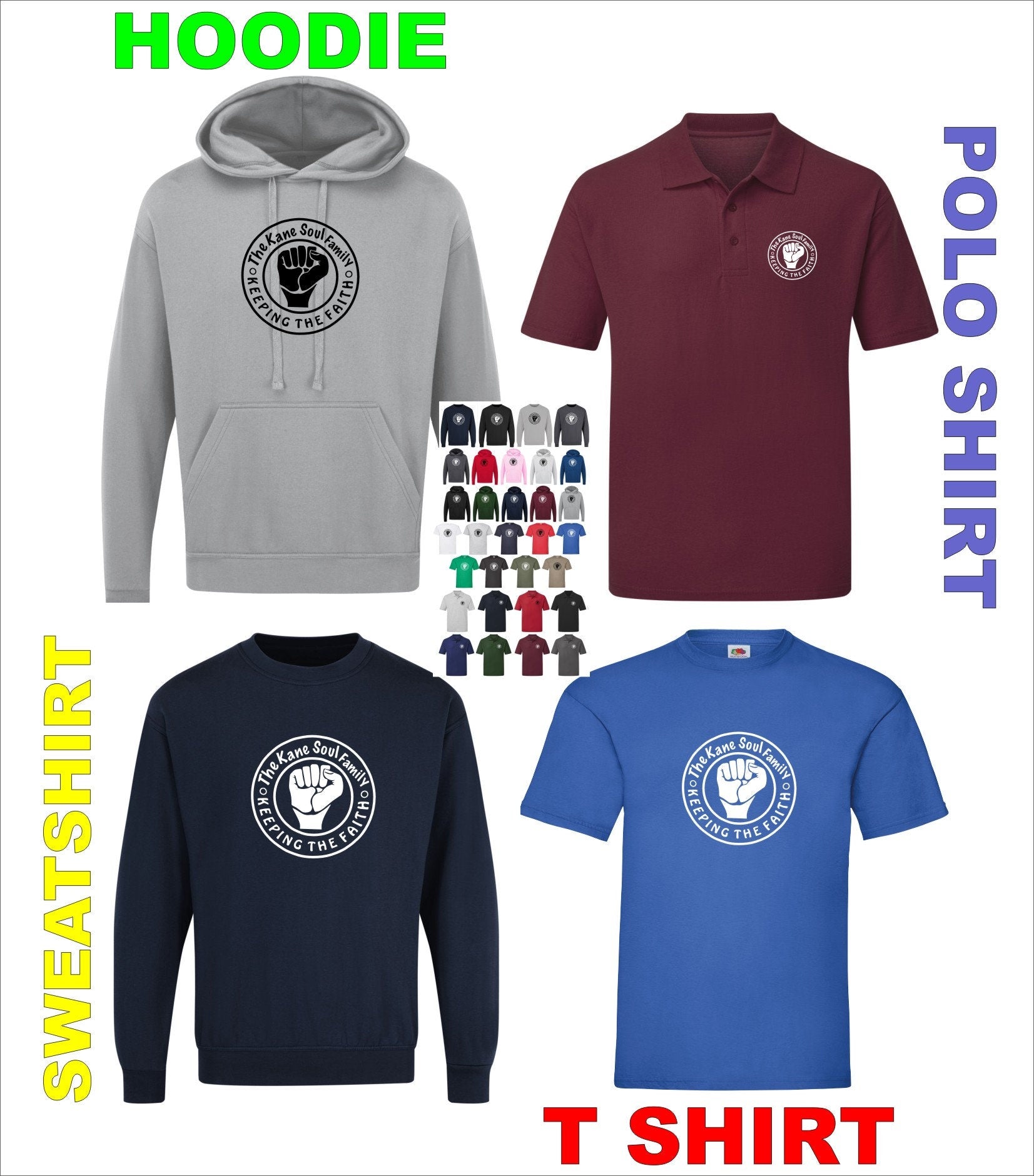 The Kane Soul Family Sweatshirt / Hoodie / Polo shirt / T shirt Adult Unisex clothing hooded jumper