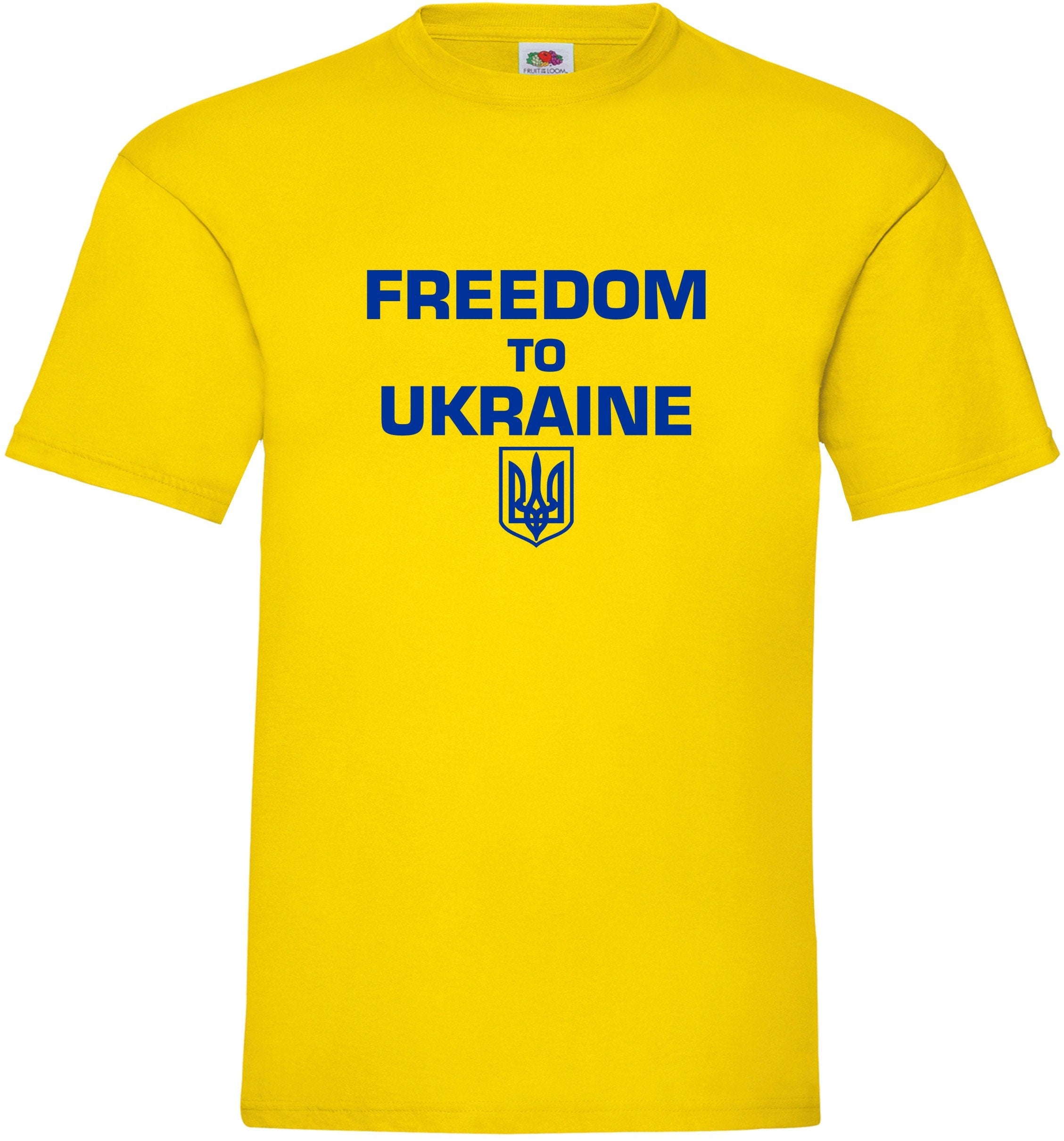 FREEDOM TO UKRAINE tee Ukrayina style Україна Unisex Top Patriotic t shirt