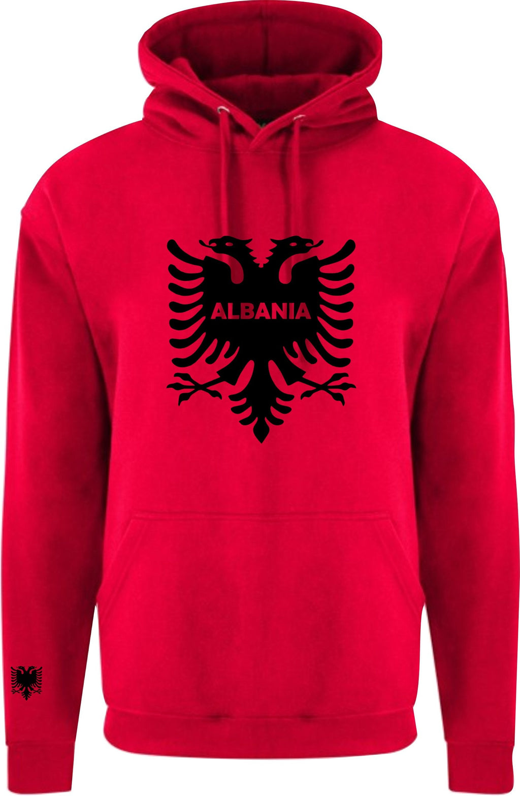 Albania Hoodie Albanian style double-headed eagle Albanian flag Unisex  Hooded Jumper
