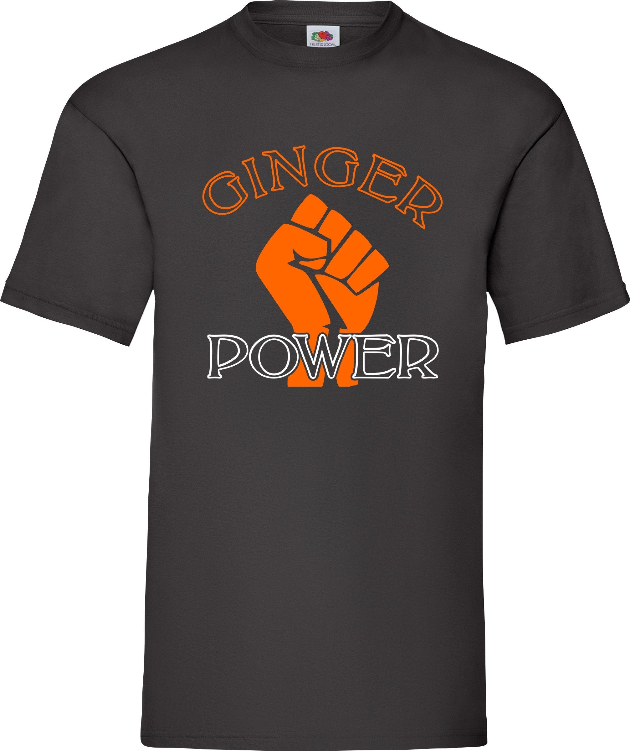 Ginger Power Comedy Fun Joke Unisex Present Gift T shirt Top S-XXXL