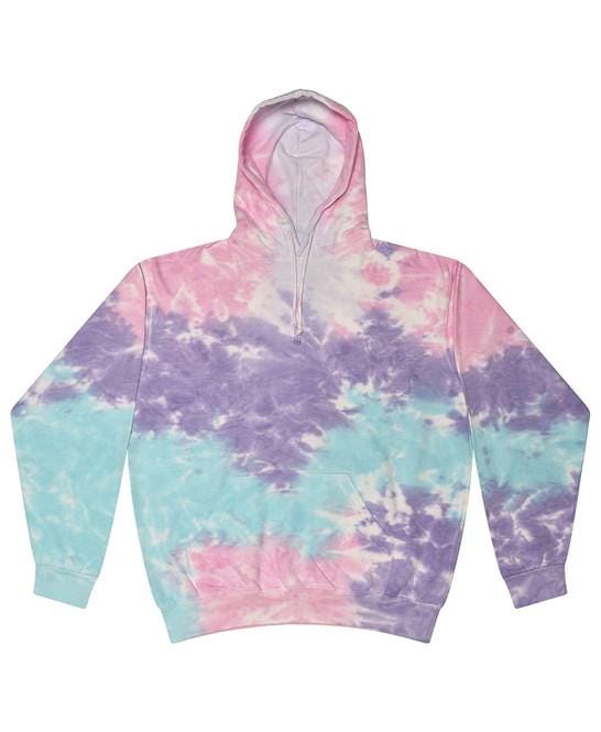 Rainbow tie-dye hoodie Unisex hoodie This simple and stylish classic hoodie in many vibrant colours 6 colours Pullover