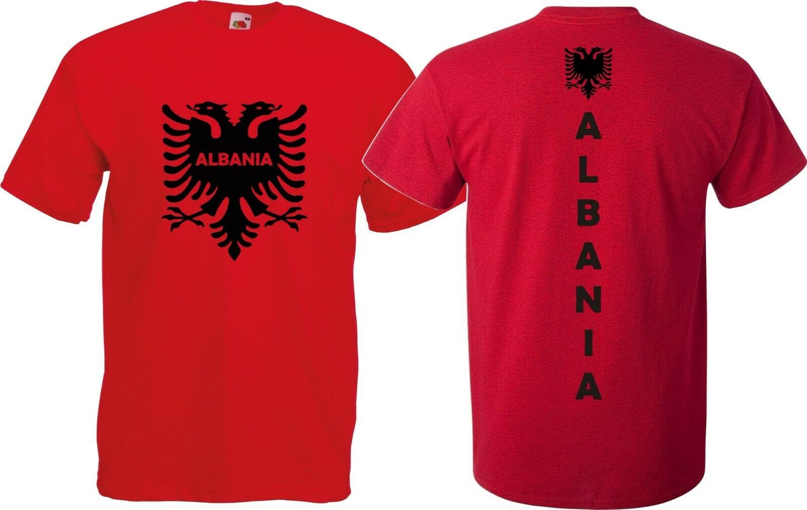 Albania t shirt Albanian style double-headed eagle Albanian flag Tee Top S-XXXL
