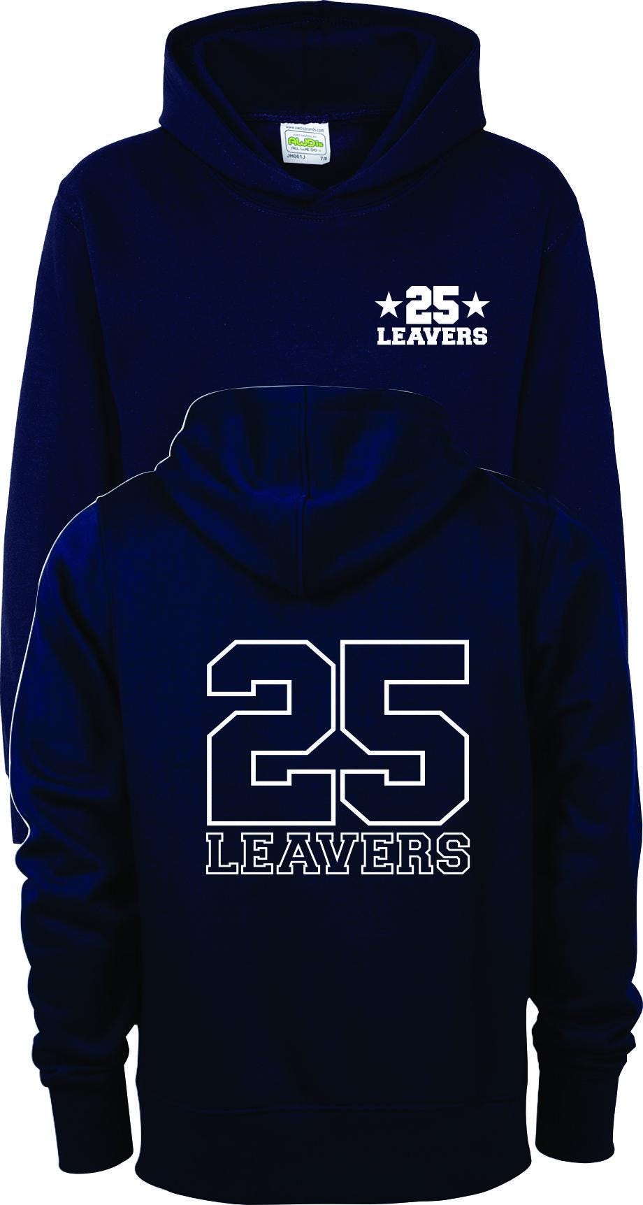 Leavers Hoodie Primary / High Schools, Colleges & Universities  Multicolours Unisex Leavers 2025 Kids and Adults sizes