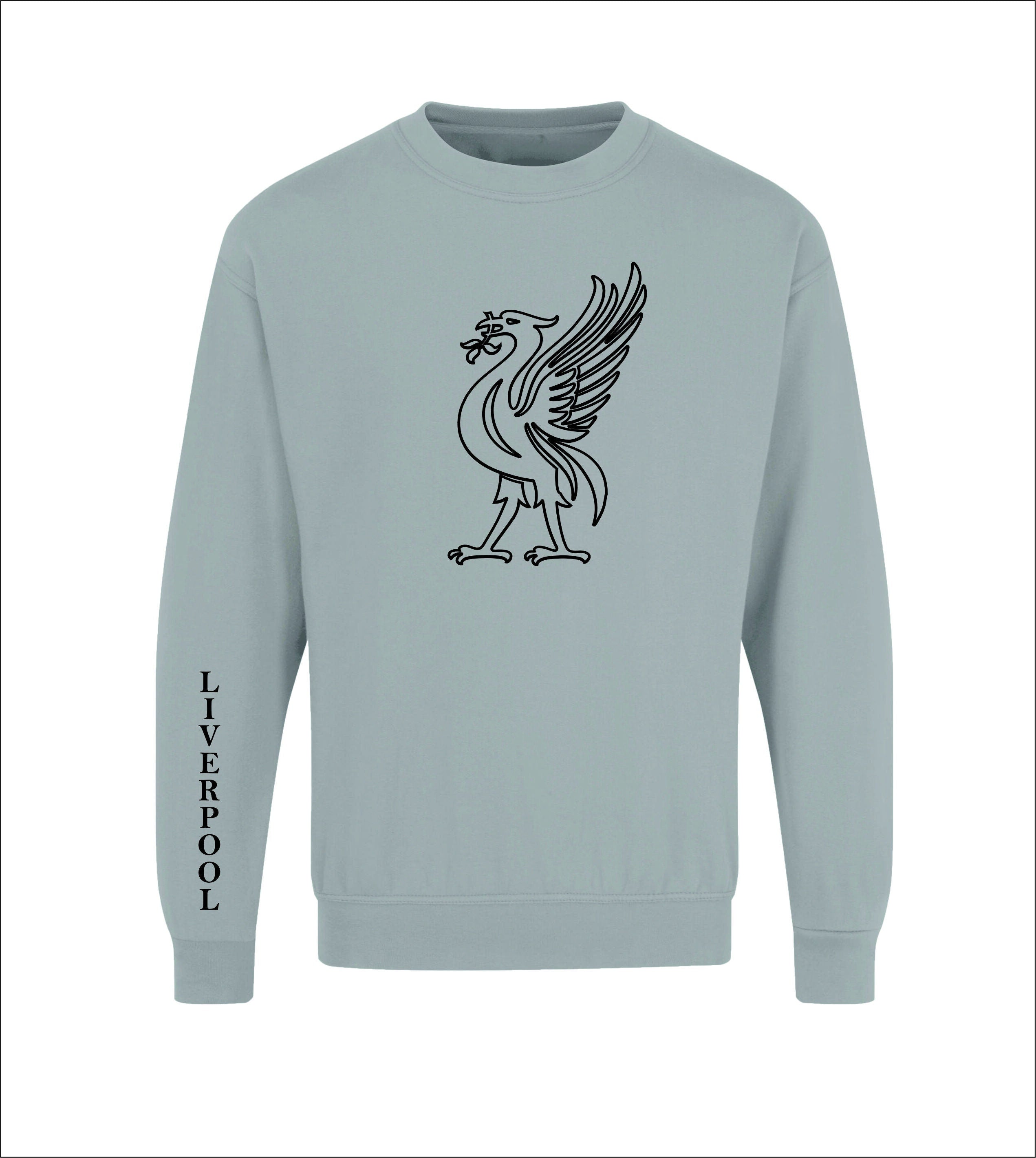 City of Liverpool printed Liver Bird Liverpool Unisex Sweatshirt Mens Woman Unisex Jumper XS - XXXXXL sweatshirt jumper