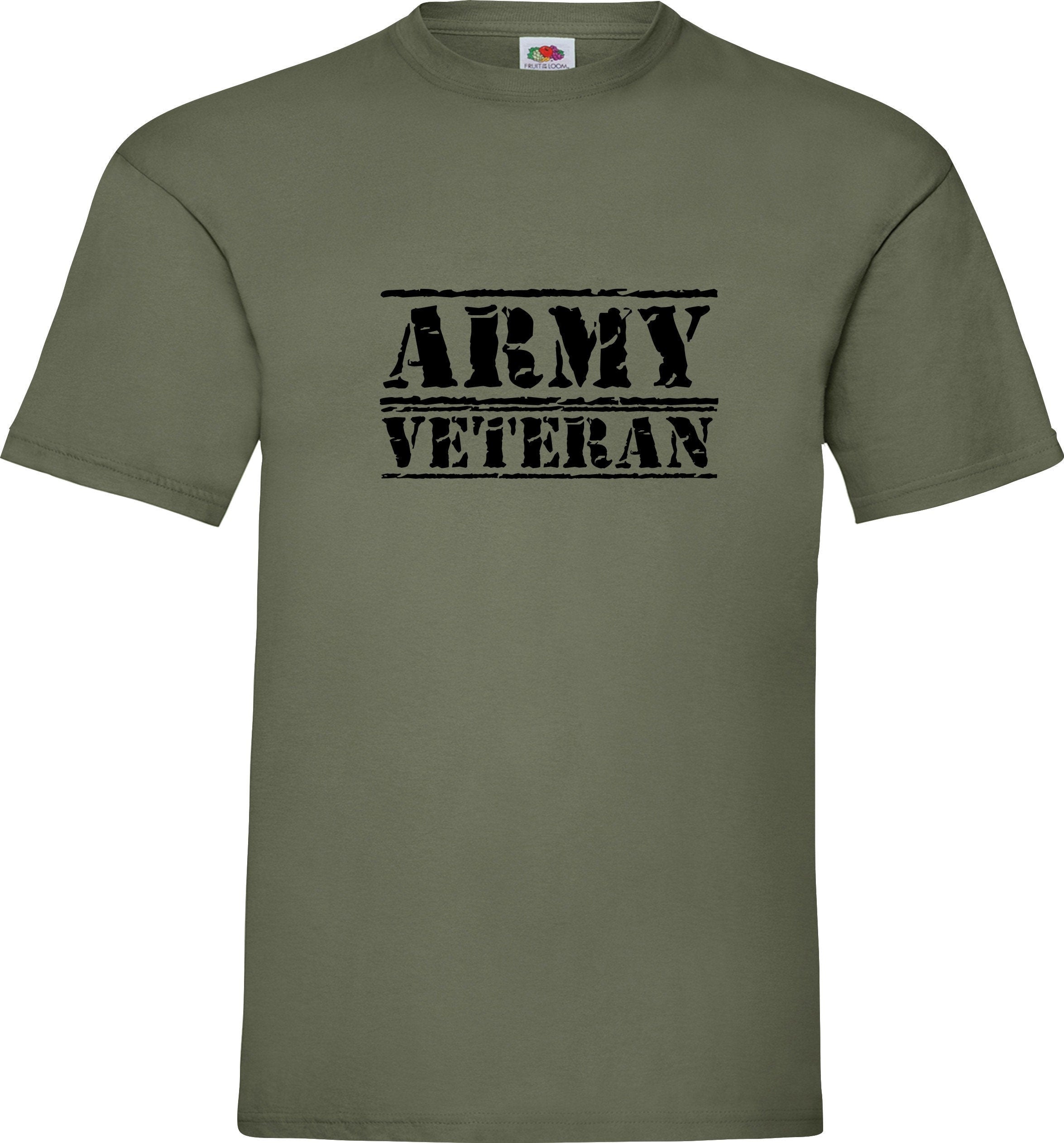 Army Veteran  t shirt  mens S-XXXL UNISEX soldier cadet reserves veterans gift