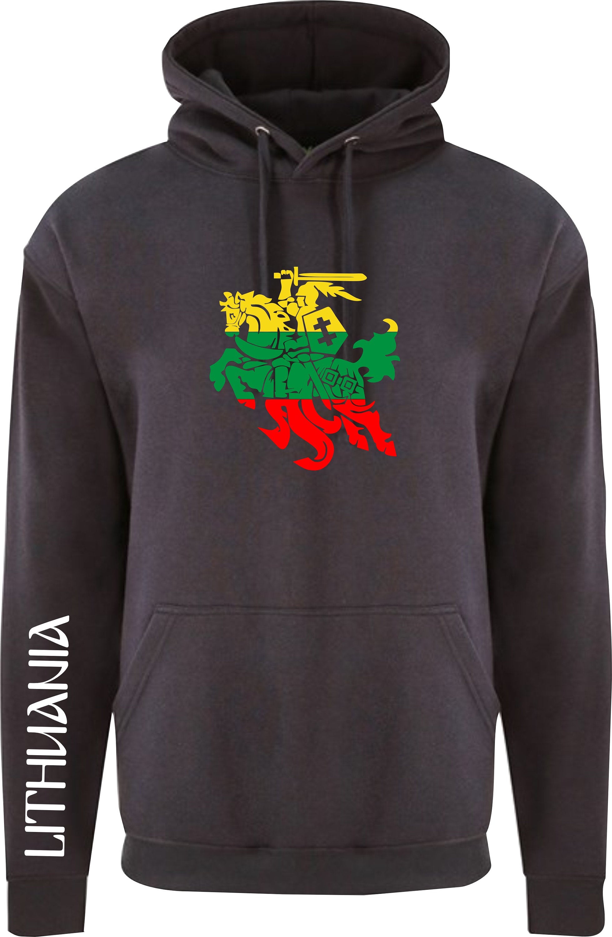 Lietuva Lithuanian style Hoodie as myliu lietuva vytis Unisex Hooded Jumper super gift