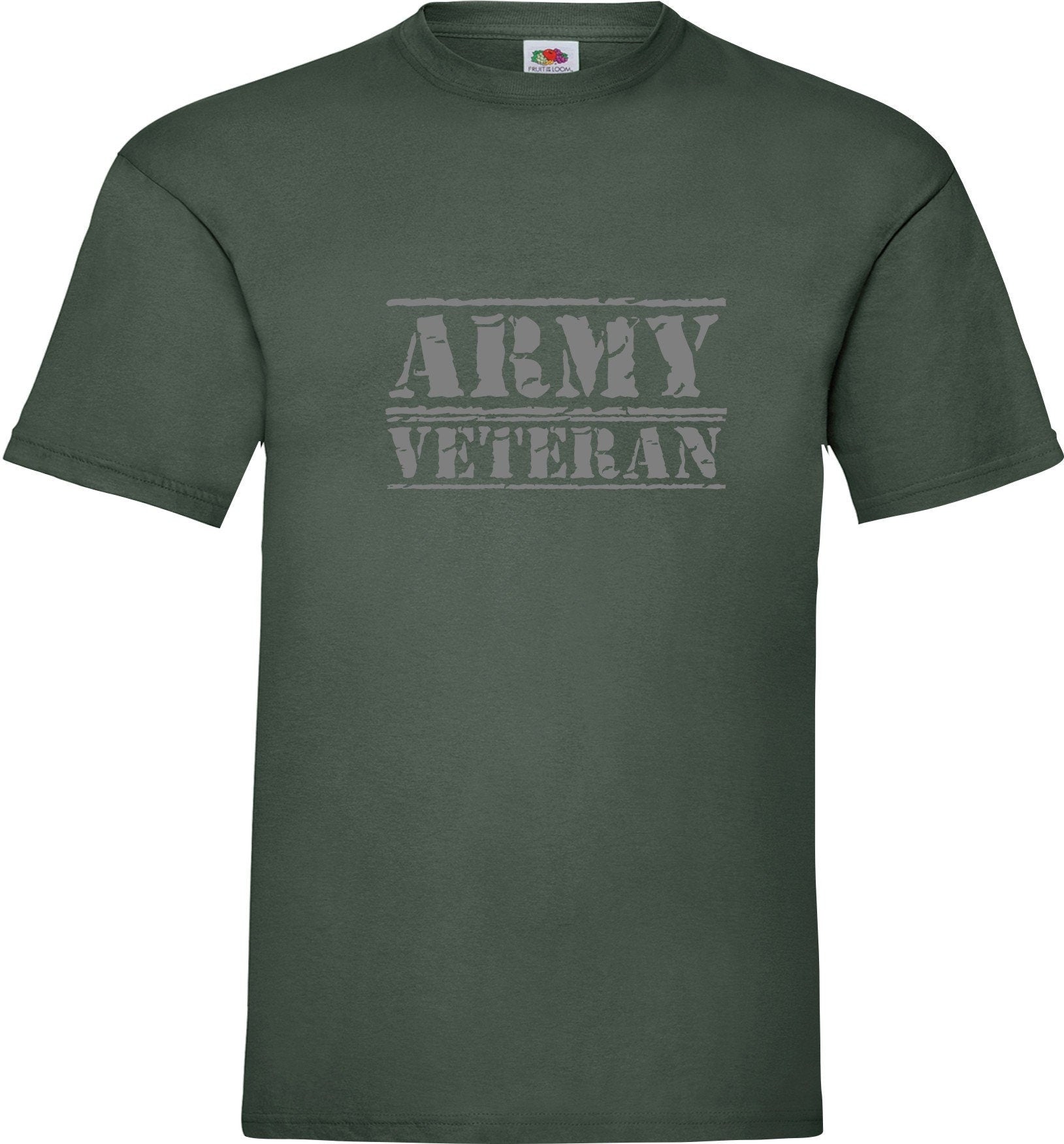 Army Veteran  t shirt  mens S-XXXL UNISEX soldier cadet reserves veterans gift
