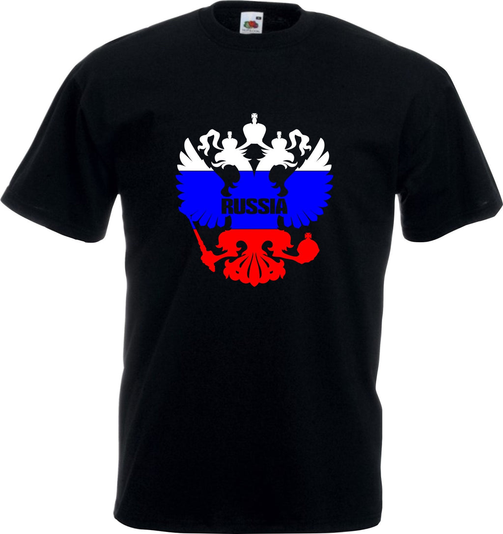 RUSSIA Russian Style Present Gift Россия T shirt Футболка Top я русский