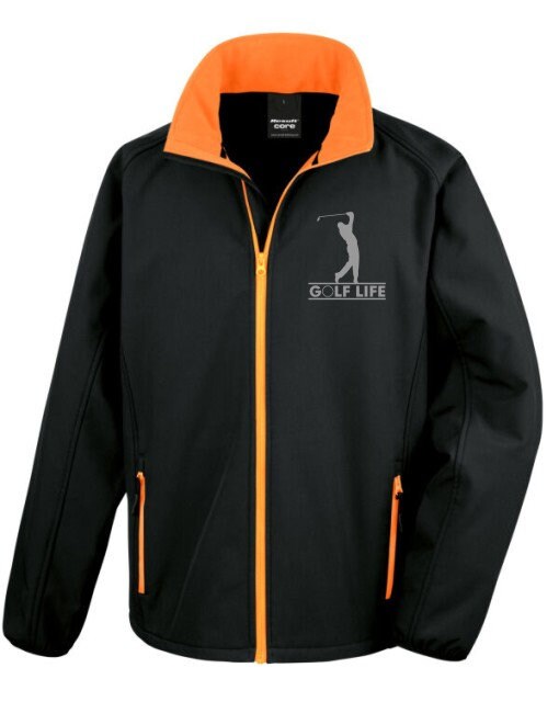 Golf Life Softshell Jacket Golf Course Hobbies Sport 10 COLOURS UNISEX JACKET